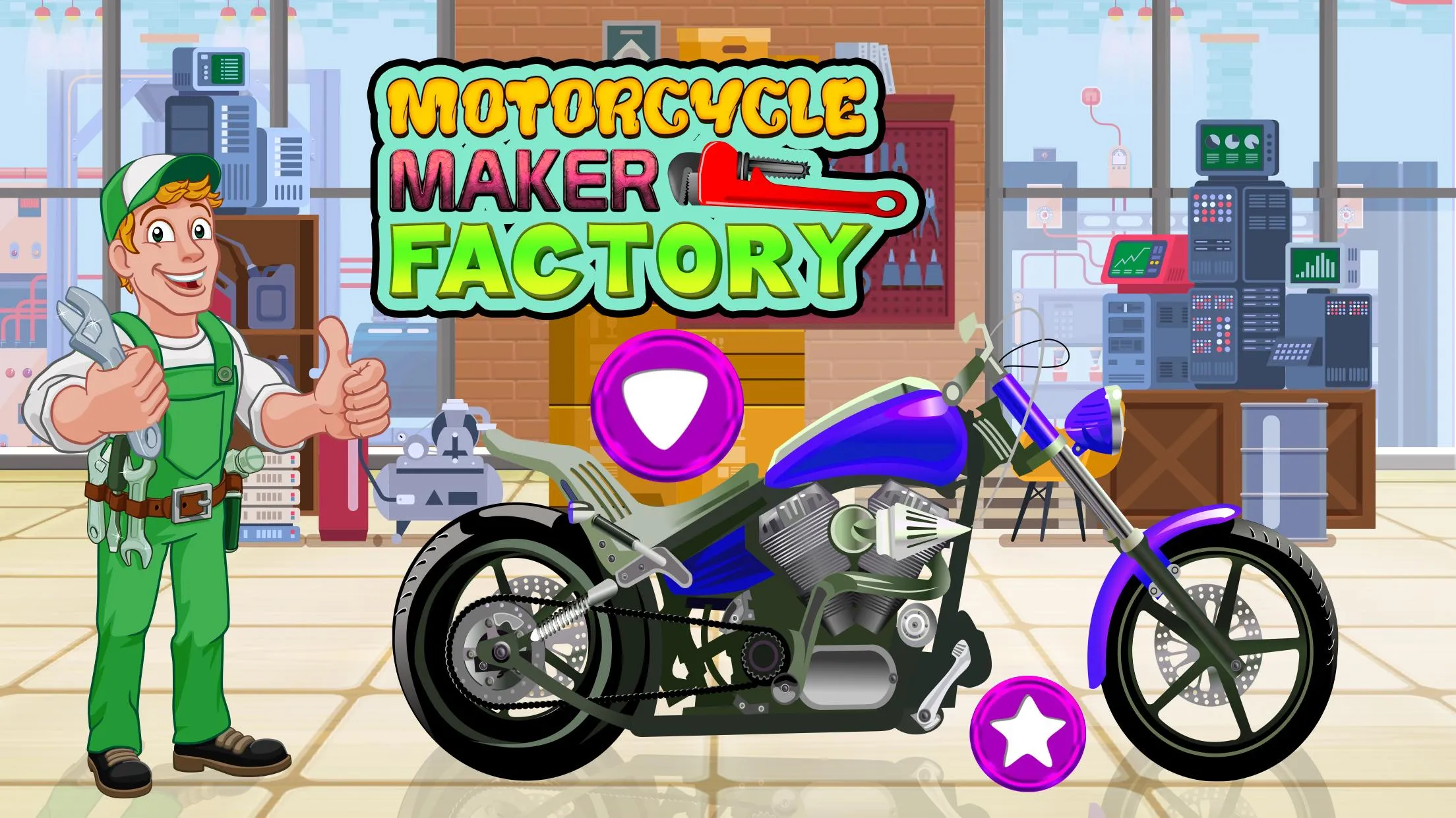 Motorcycle Maker Factory Games | Indus Appstore | Screenshot