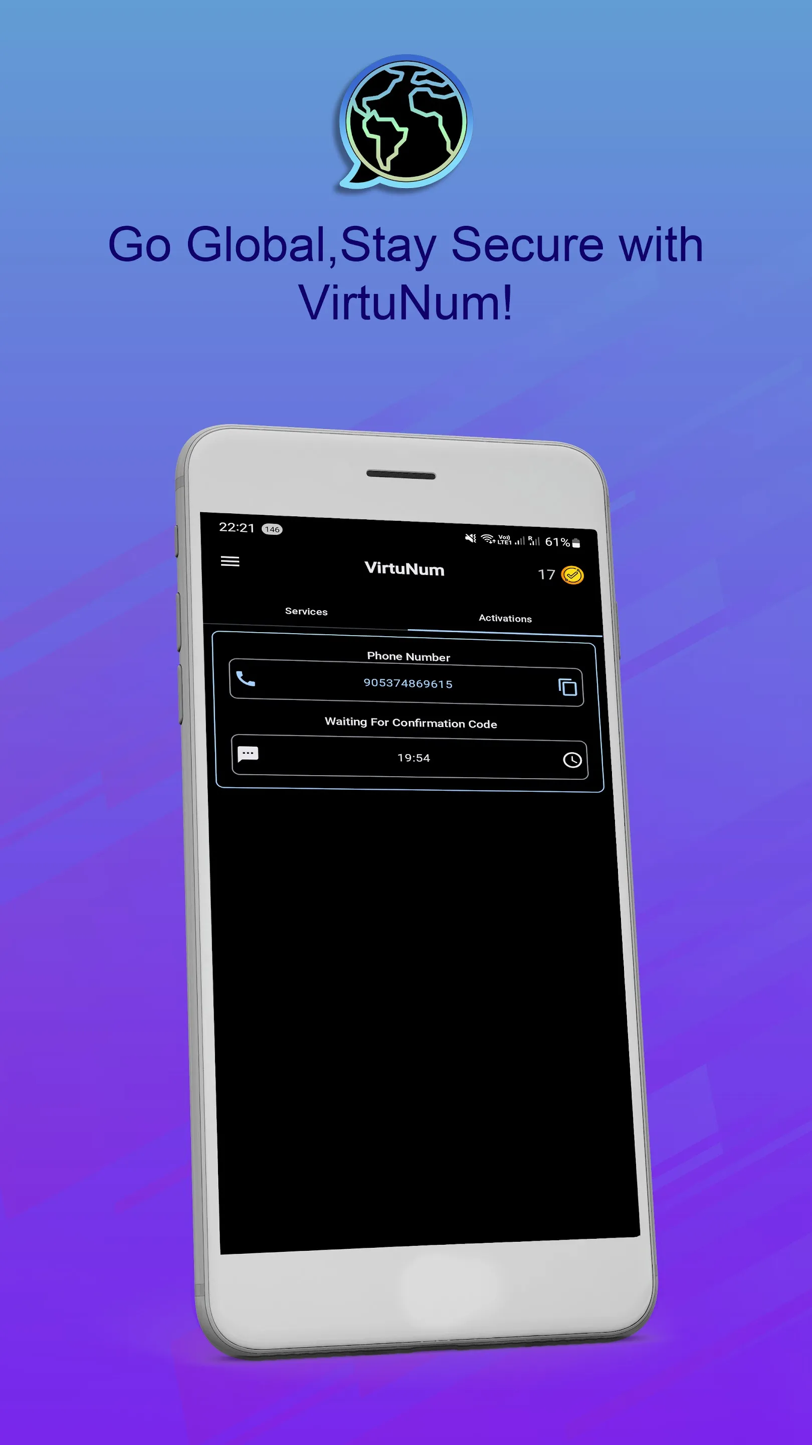 VirtuNum - Virtual Number | Indus Appstore | Screenshot