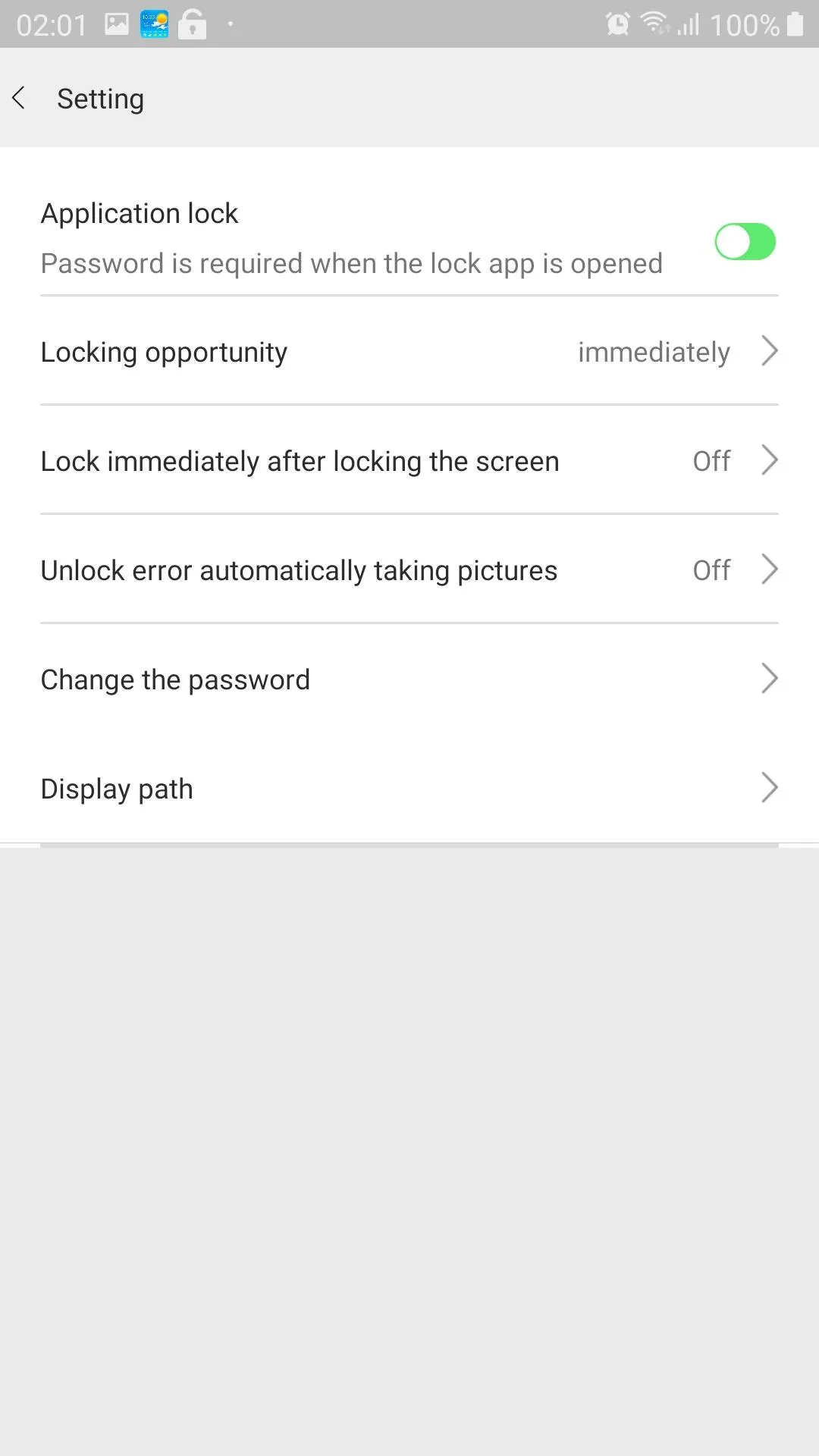 AppLock - Security & Lock app | Indus Appstore | Screenshot