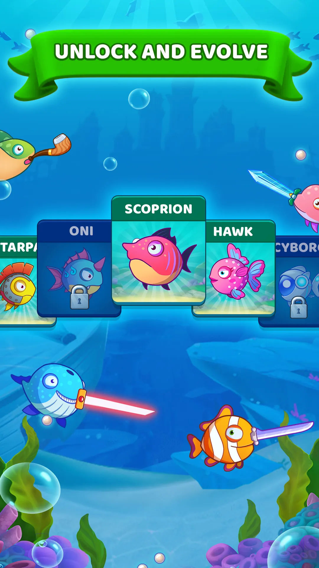 Shark.IO - Angry Shark | Indus Appstore | Screenshot