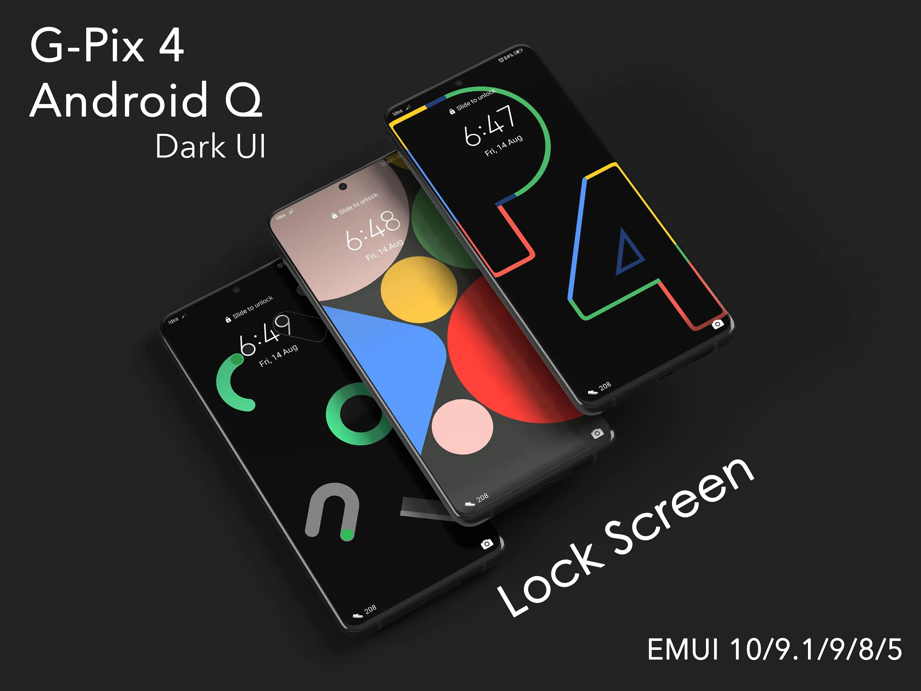 G-Pix  Android-12 Dark UI EMUI | Indus Appstore | Screenshot