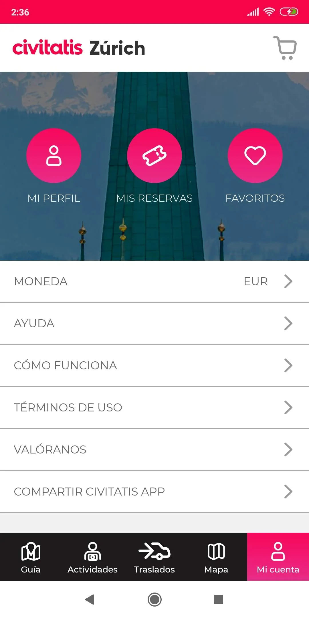 Guía de Zúrich por Civitatis | Indus Appstore | Screenshot