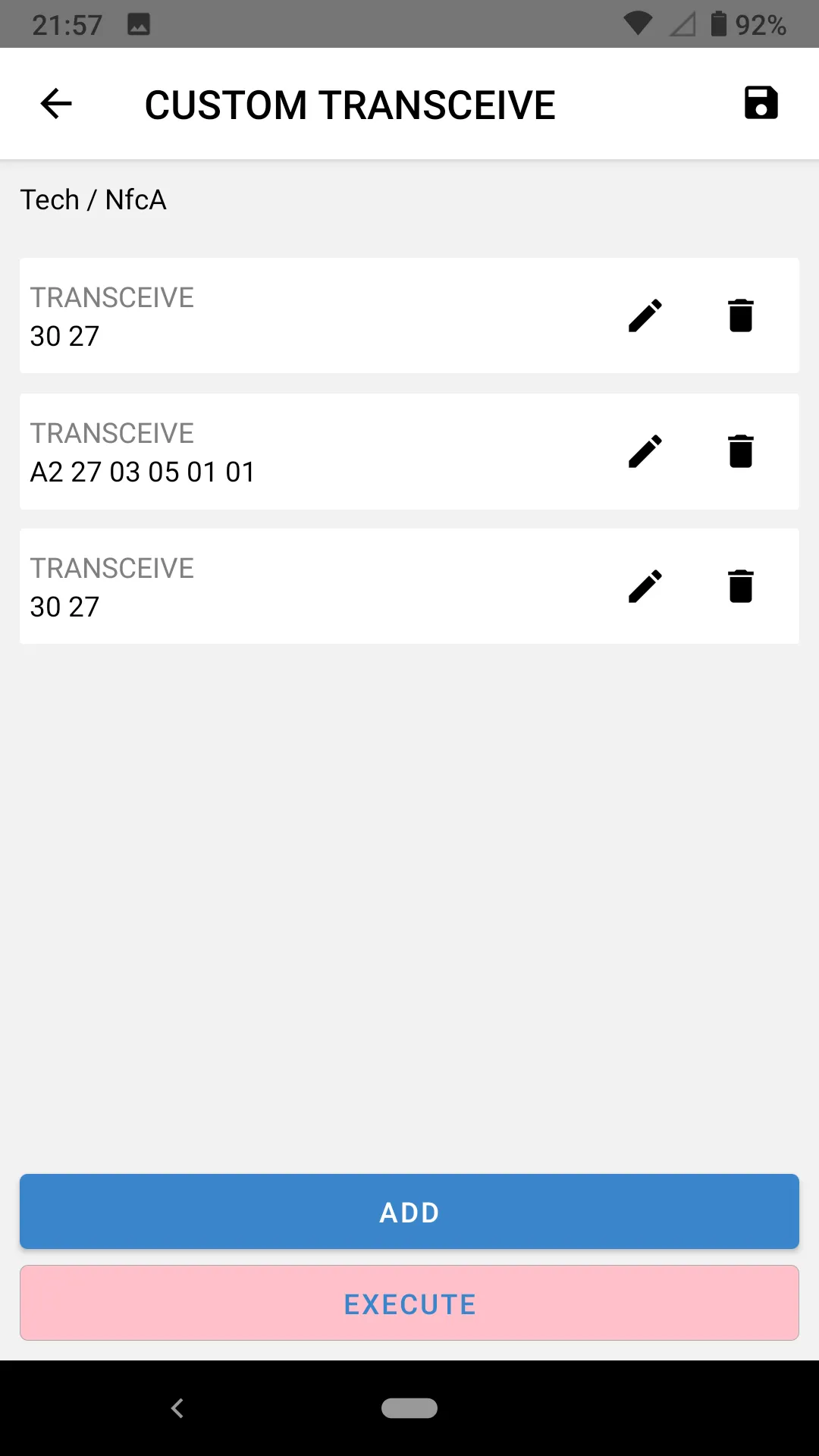 NFC ReWriter | Indus Appstore | Screenshot