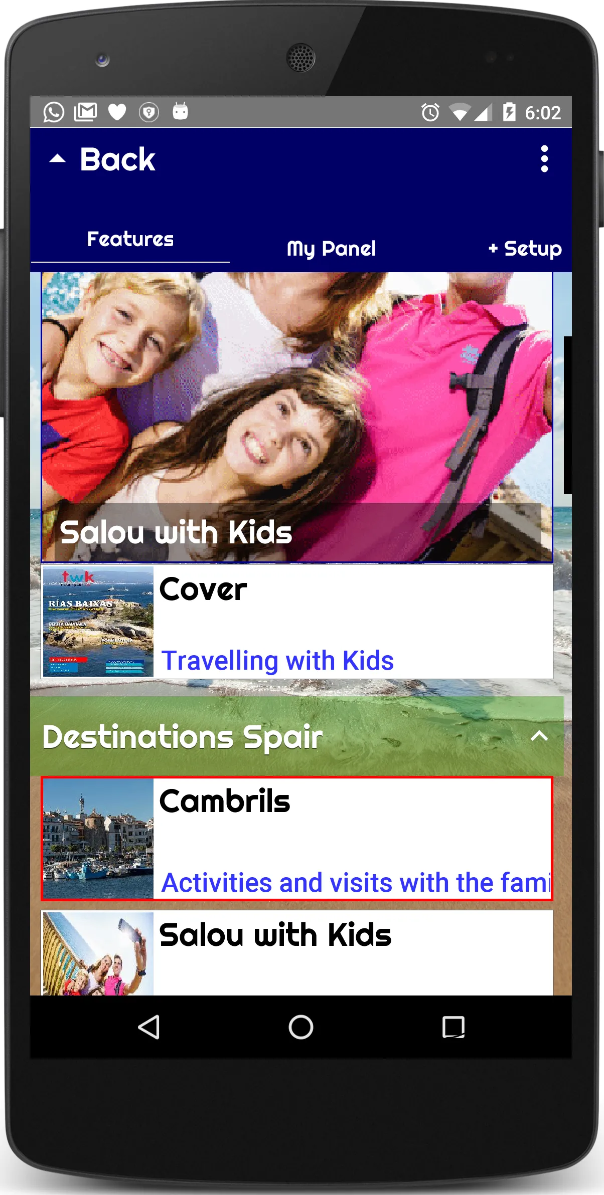 Traveling with Kids | Indus Appstore | Screenshot