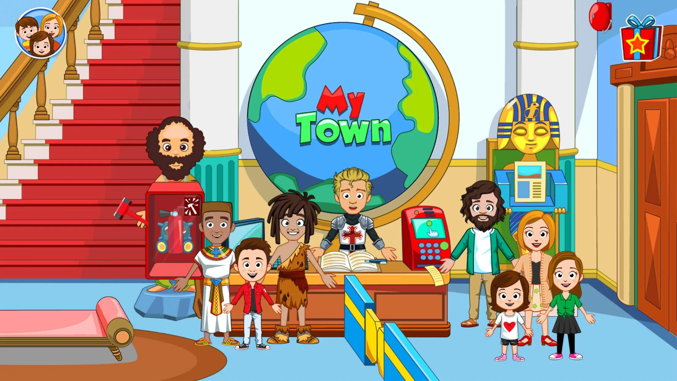 My Town : Museum - History | Indus Appstore | Screenshot