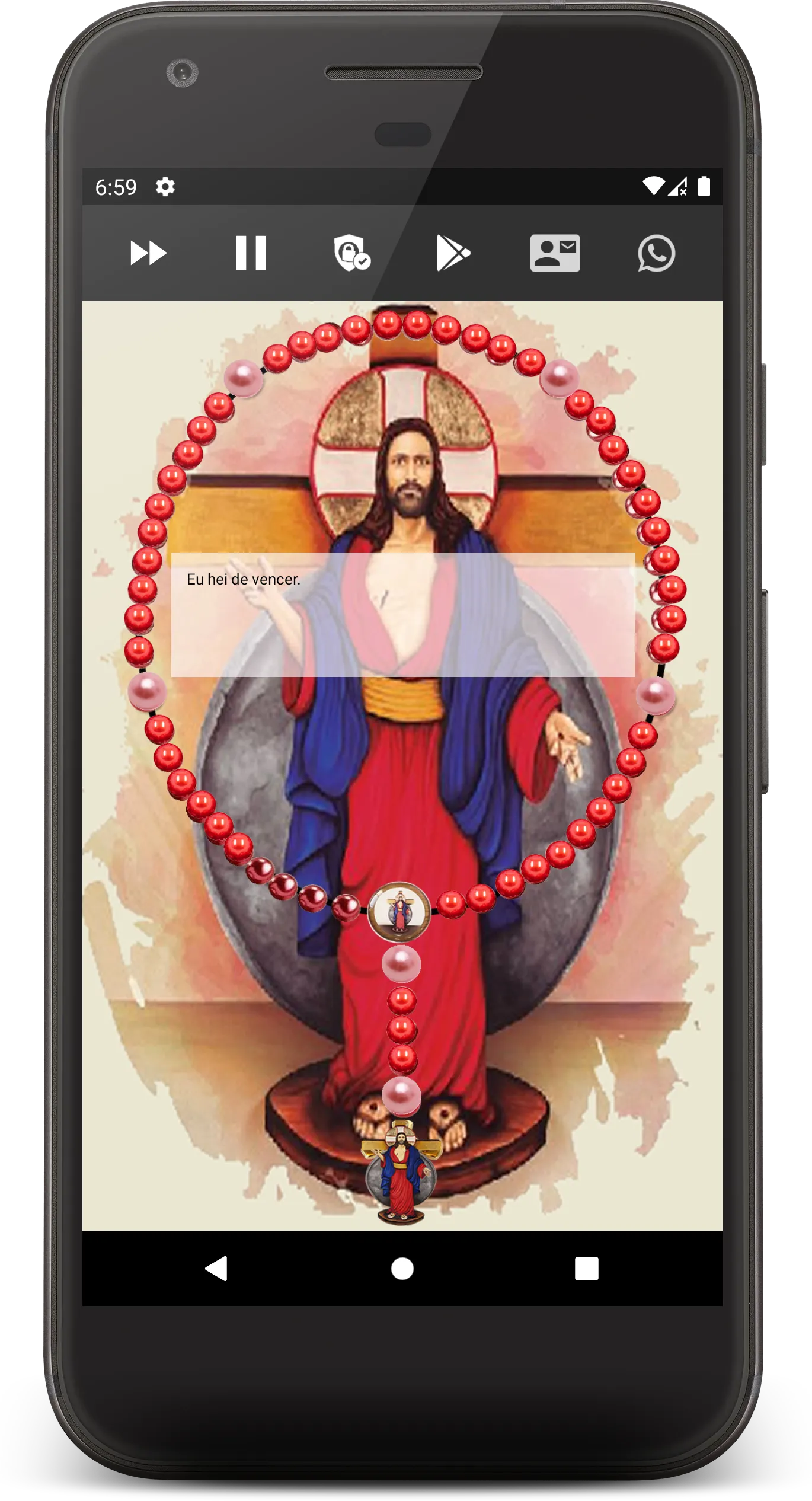 Holy Rosary of the  Wounds | Indus Appstore | Screenshot