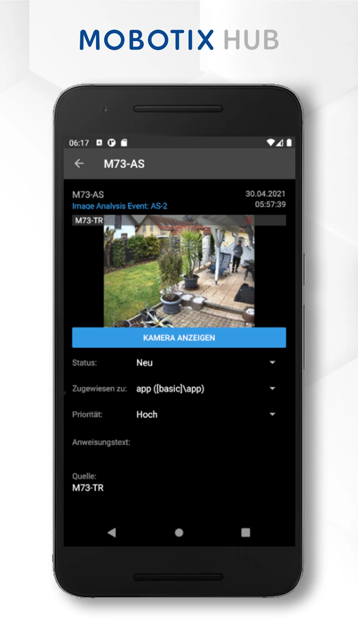 MOBOTIX HUB Mobile Client | Indus Appstore | Screenshot