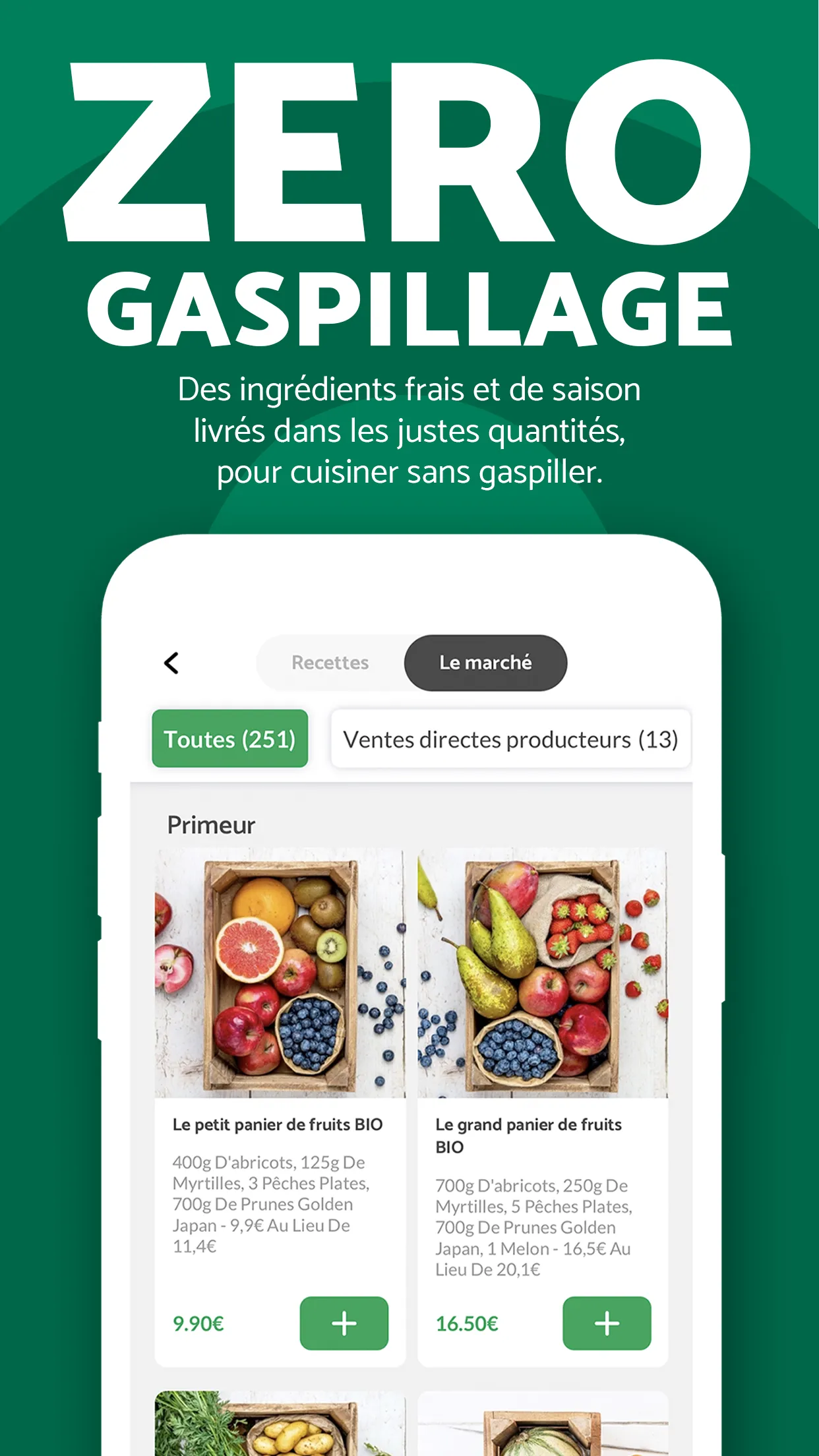 Quitoque, le panier à cuisiner | Indus Appstore | Screenshot