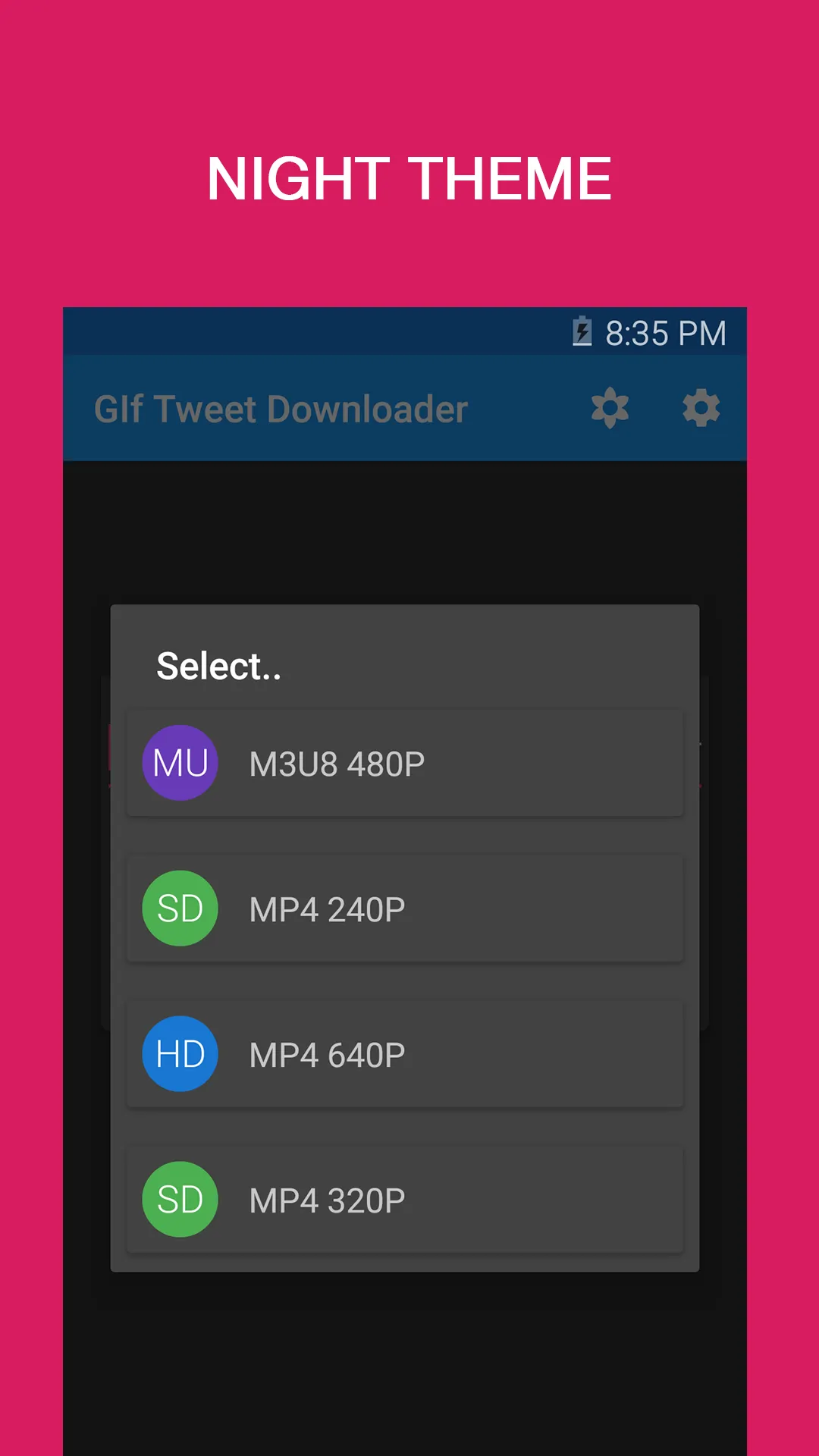 GIF | Video | Tweet Downloader | Indus Appstore | Screenshot