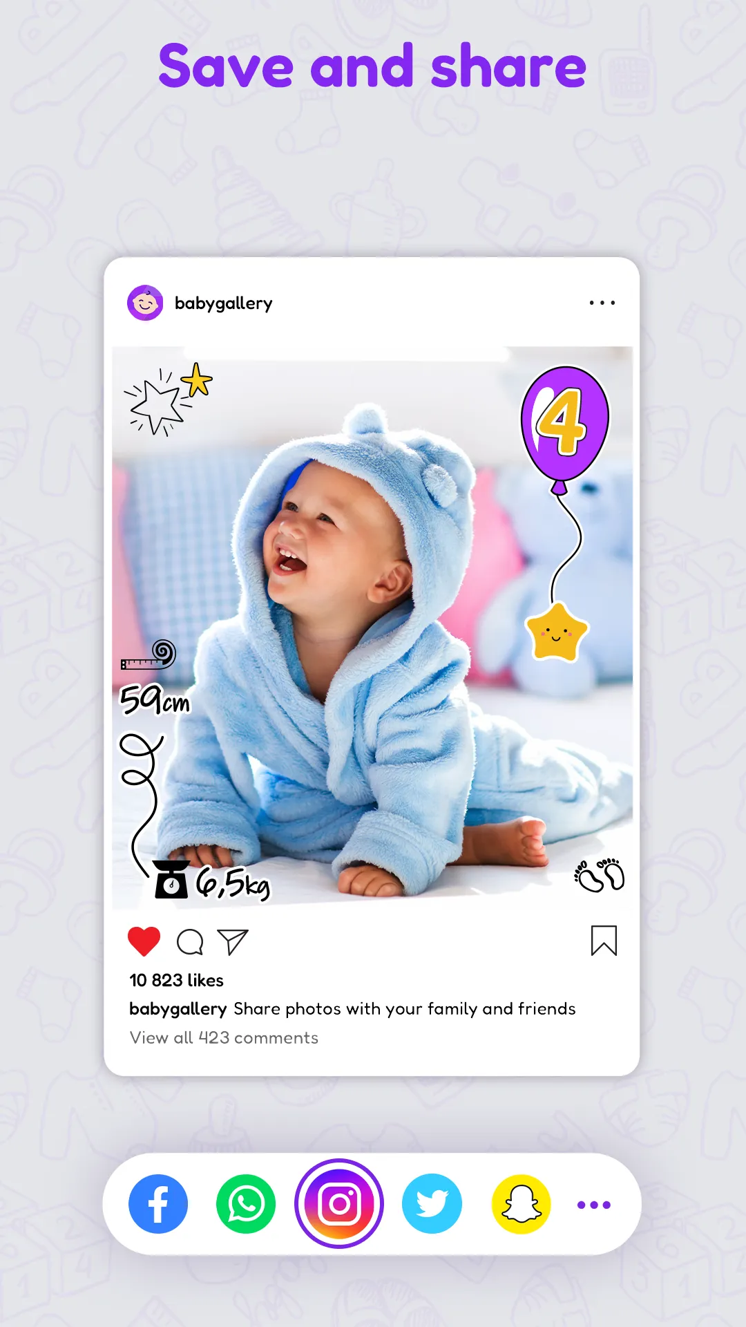 Baby Photo Editor | Indus Appstore | Screenshot