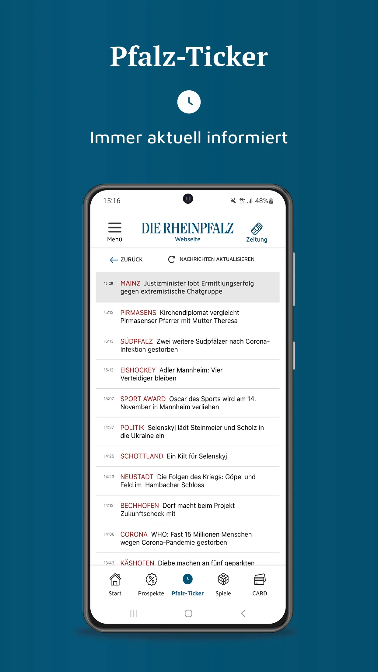 DIE RHEINPFALZ - Nachrichten | Indus Appstore | Screenshot