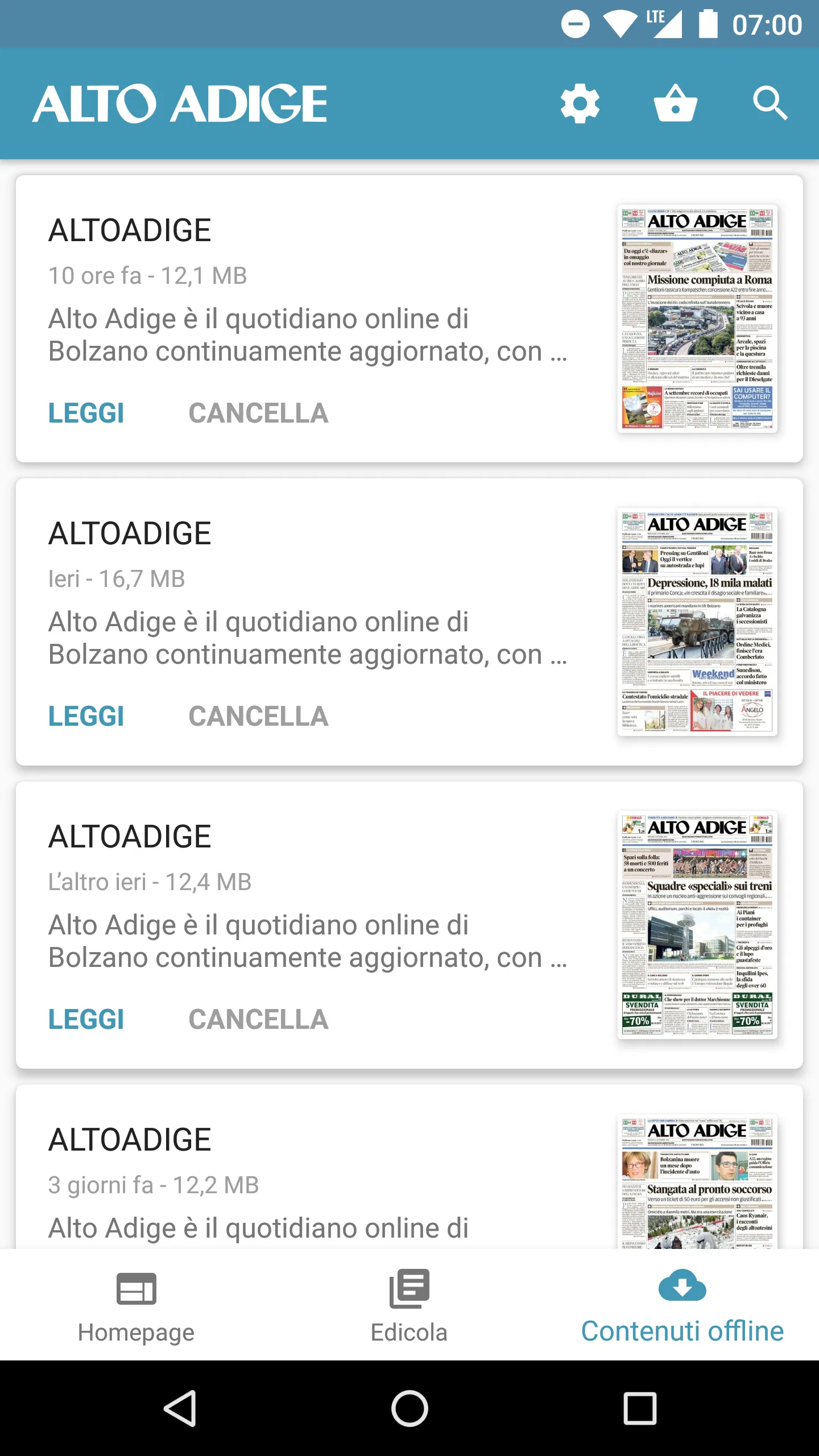 Alto Adige | Indus Appstore | Screenshot