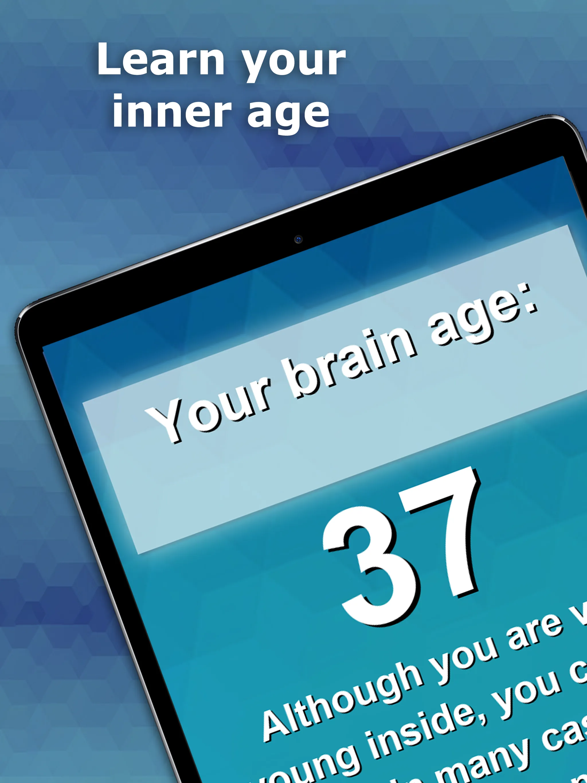 Age Test - mental age psy quiz | Indus Appstore | Screenshot