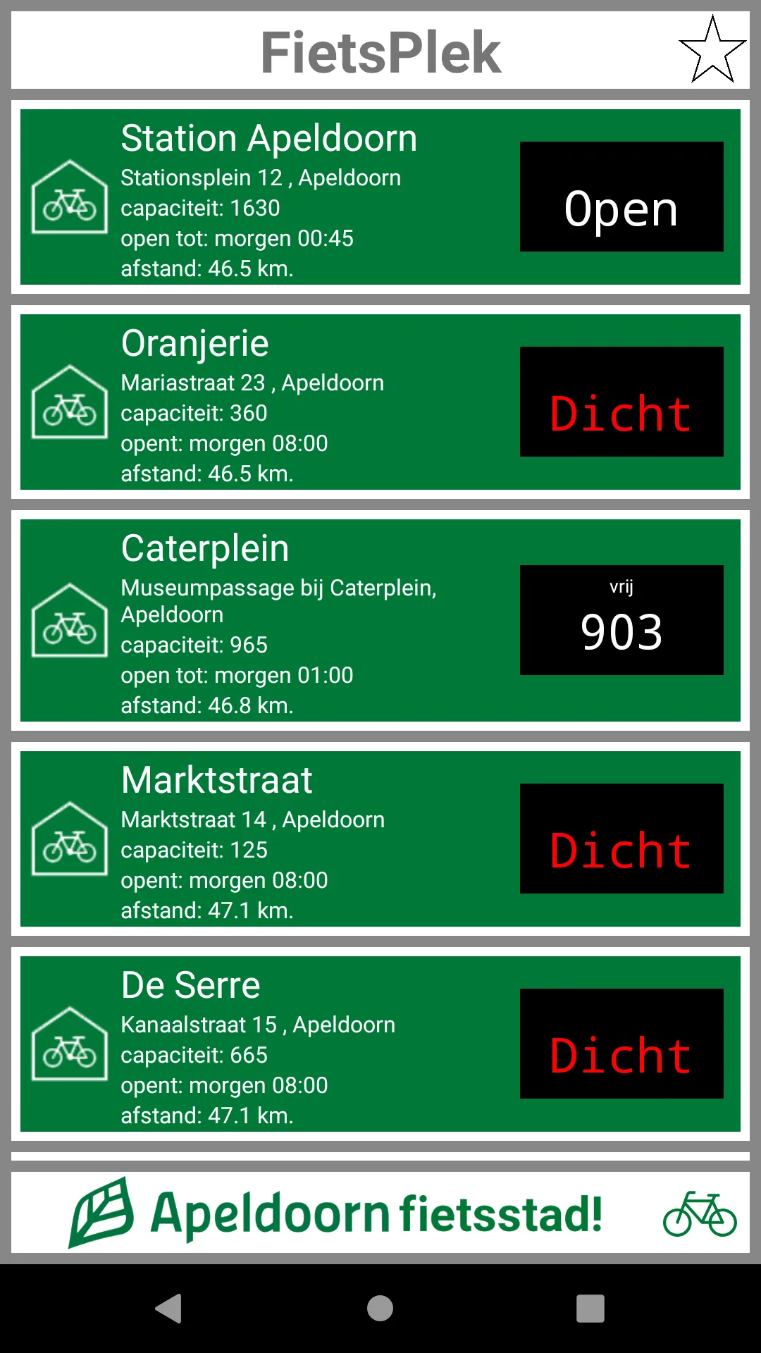 FietsPlek | Indus Appstore | Screenshot