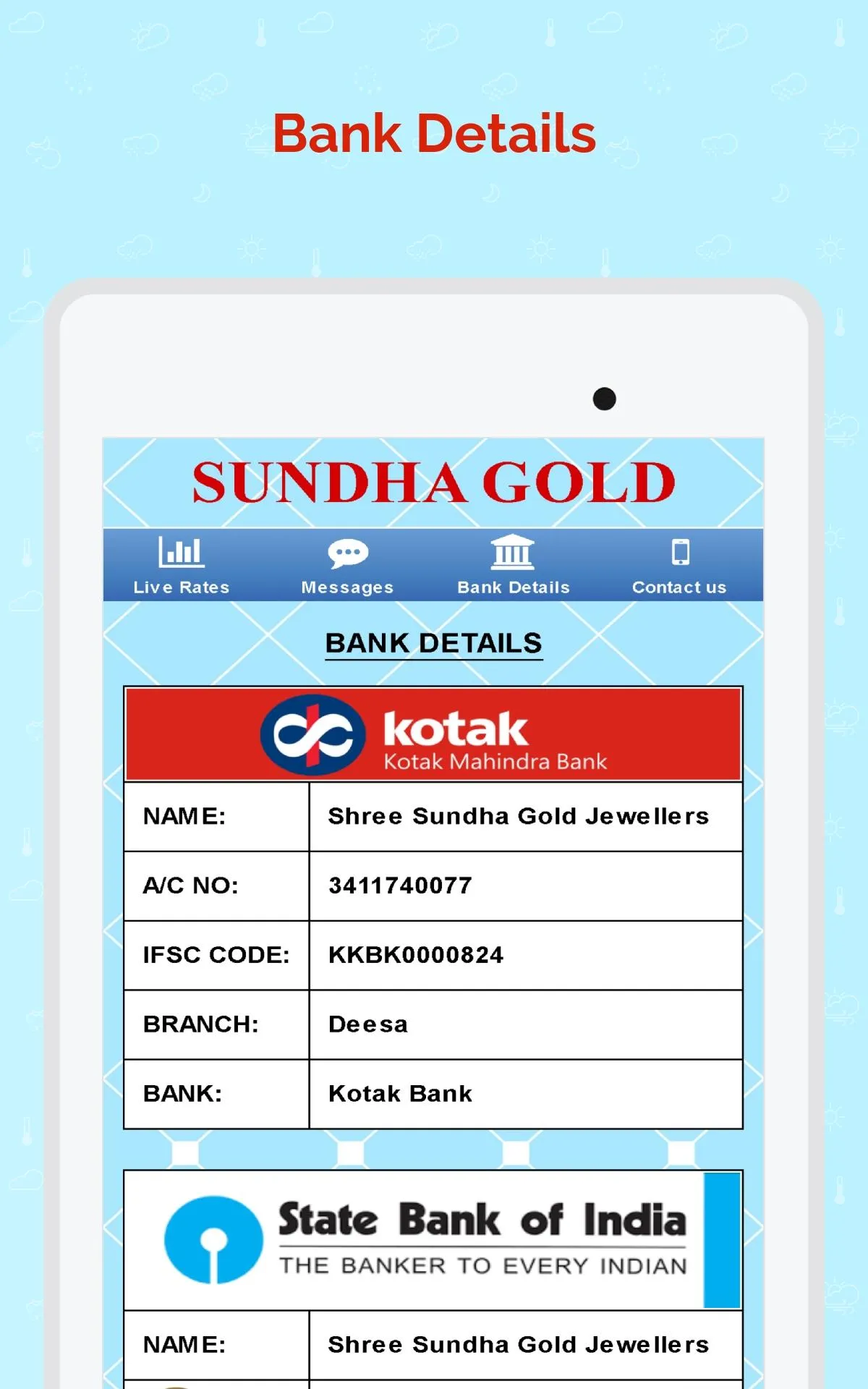 Sundha Gold | Indus Appstore | Screenshot