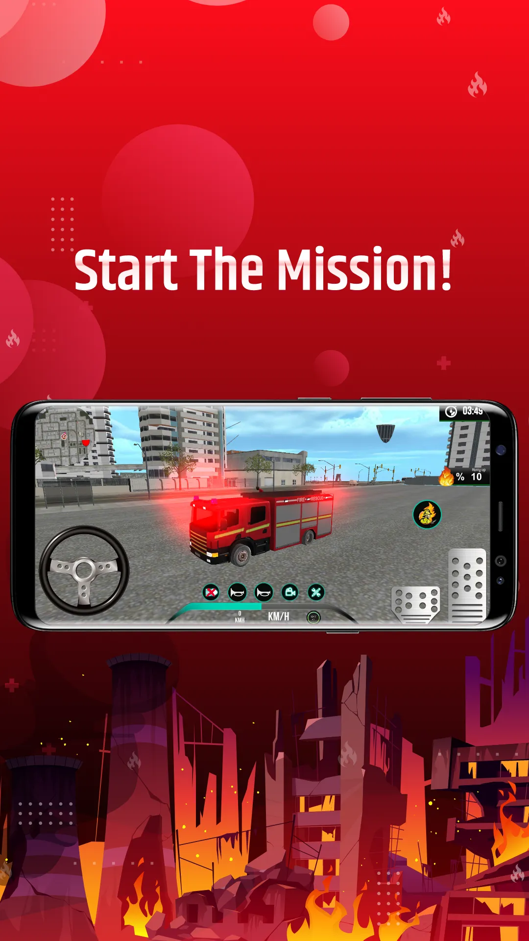 Fire Truck Games - Firefigther | Indus Appstore | Screenshot