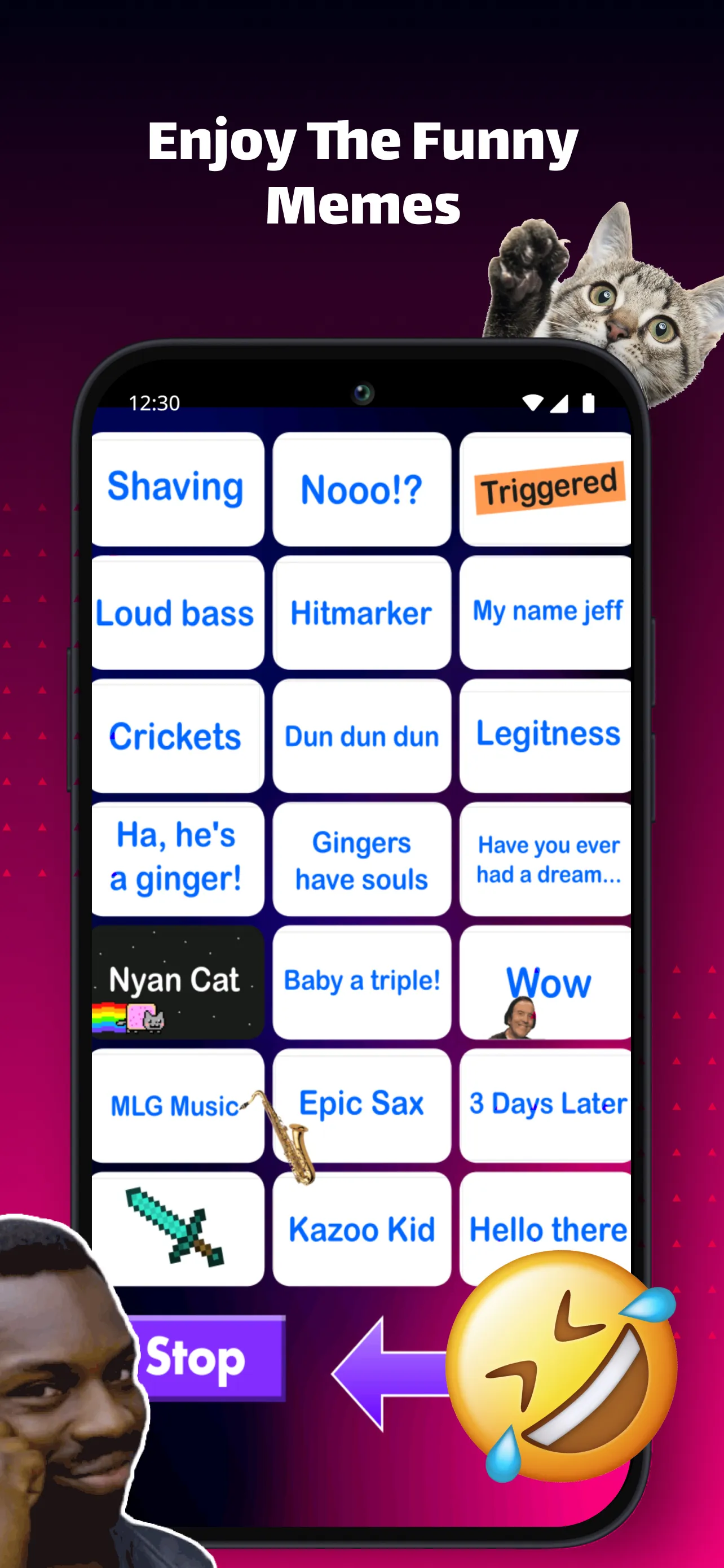 Meme Soundboard | Indus Appstore | Screenshot