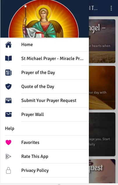 St Michael Prayer -Saint | Indus Appstore | Screenshot