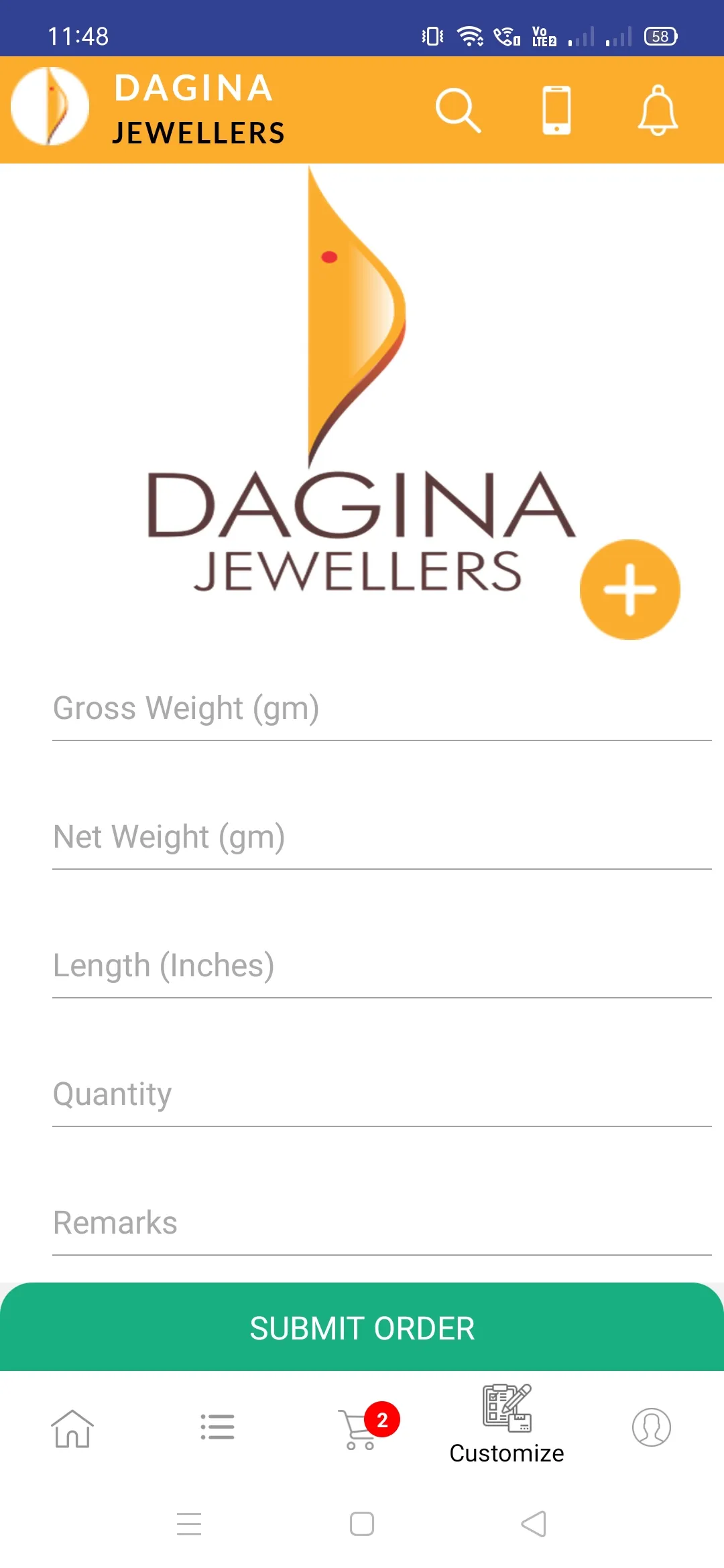 Dagina Jewellers | Indus Appstore | Screenshot