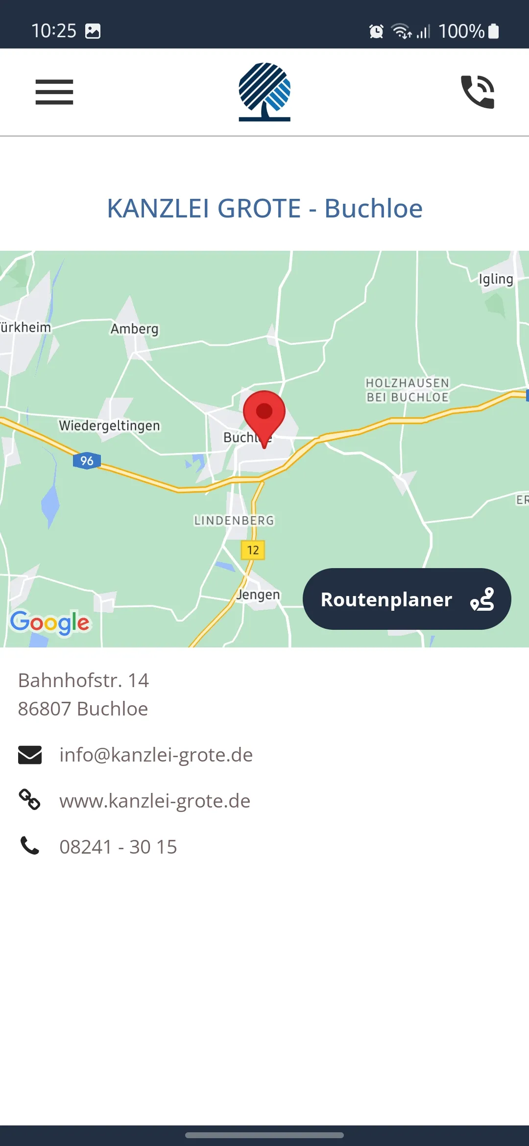 Kanzlei Grote Steuern-Direkt | Indus Appstore | Screenshot