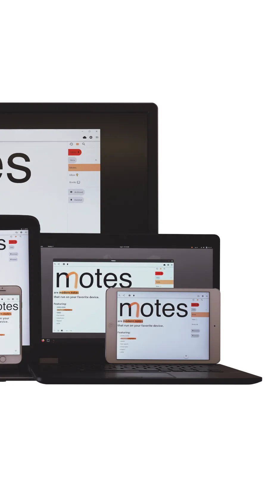 Motes - modern notes | Indus Appstore | Screenshot