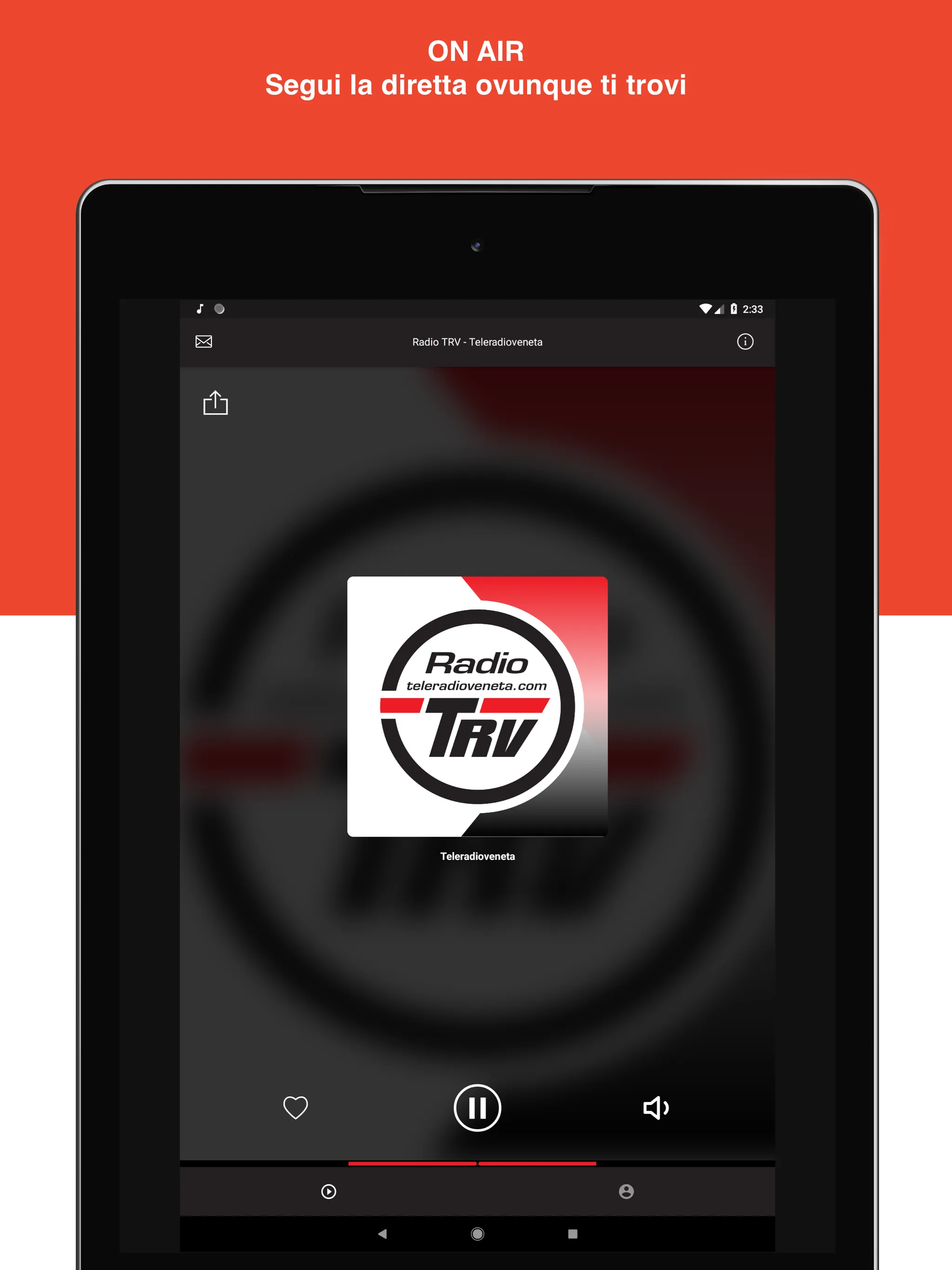 Radio TRV - Teleradioveneta | Indus Appstore | Screenshot