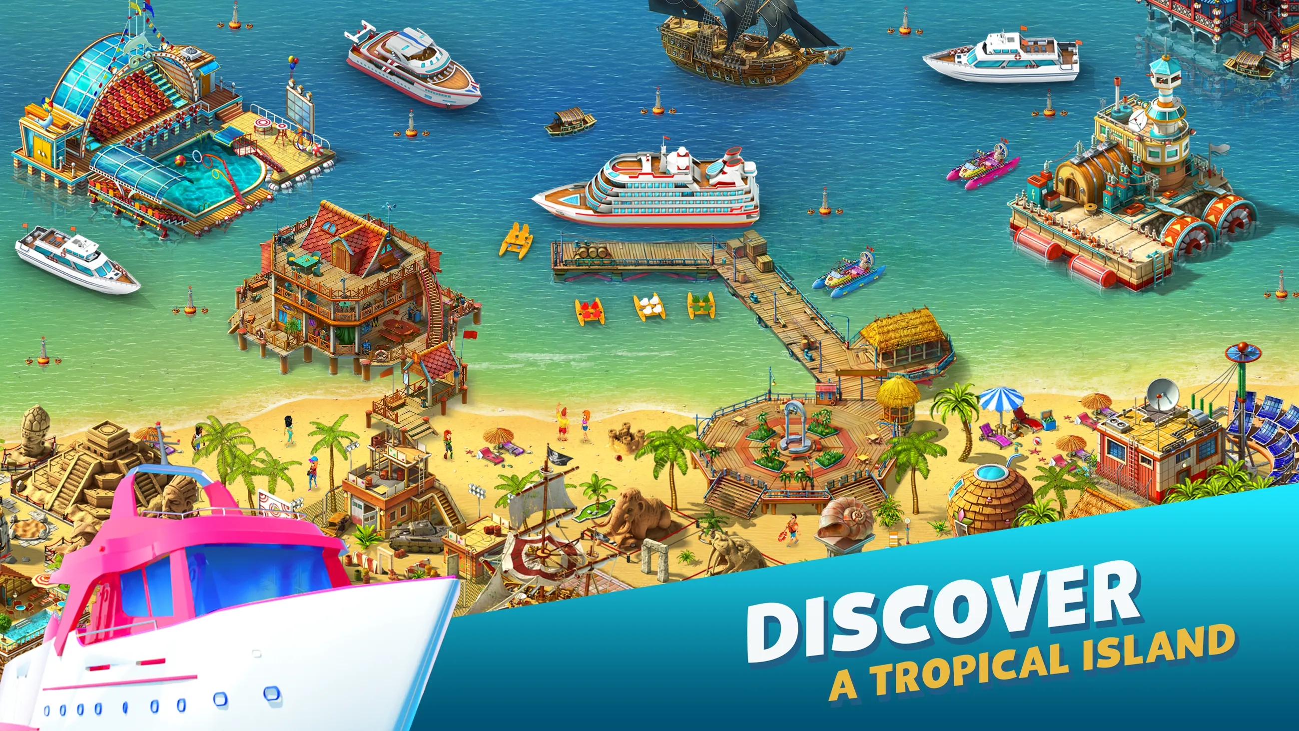 Tropical resort | Indus Appstore | Screenshot