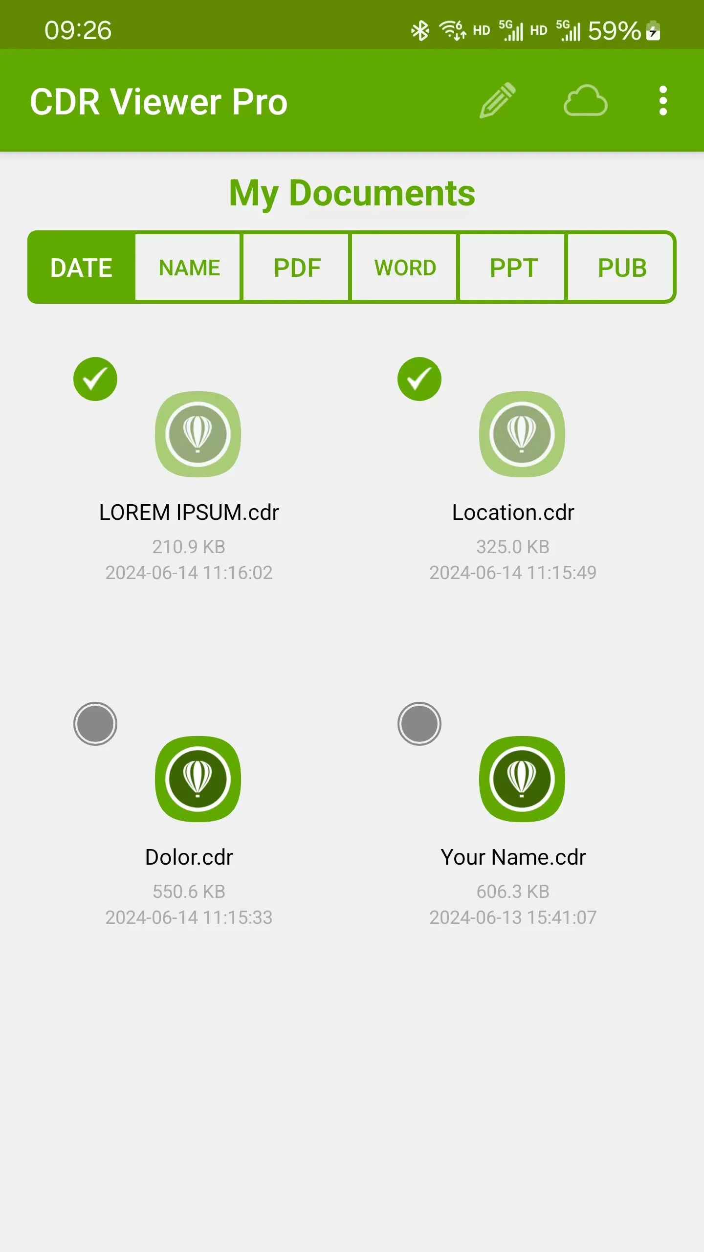 CDR Editor: CorelDRAW | Indus Appstore | Screenshot