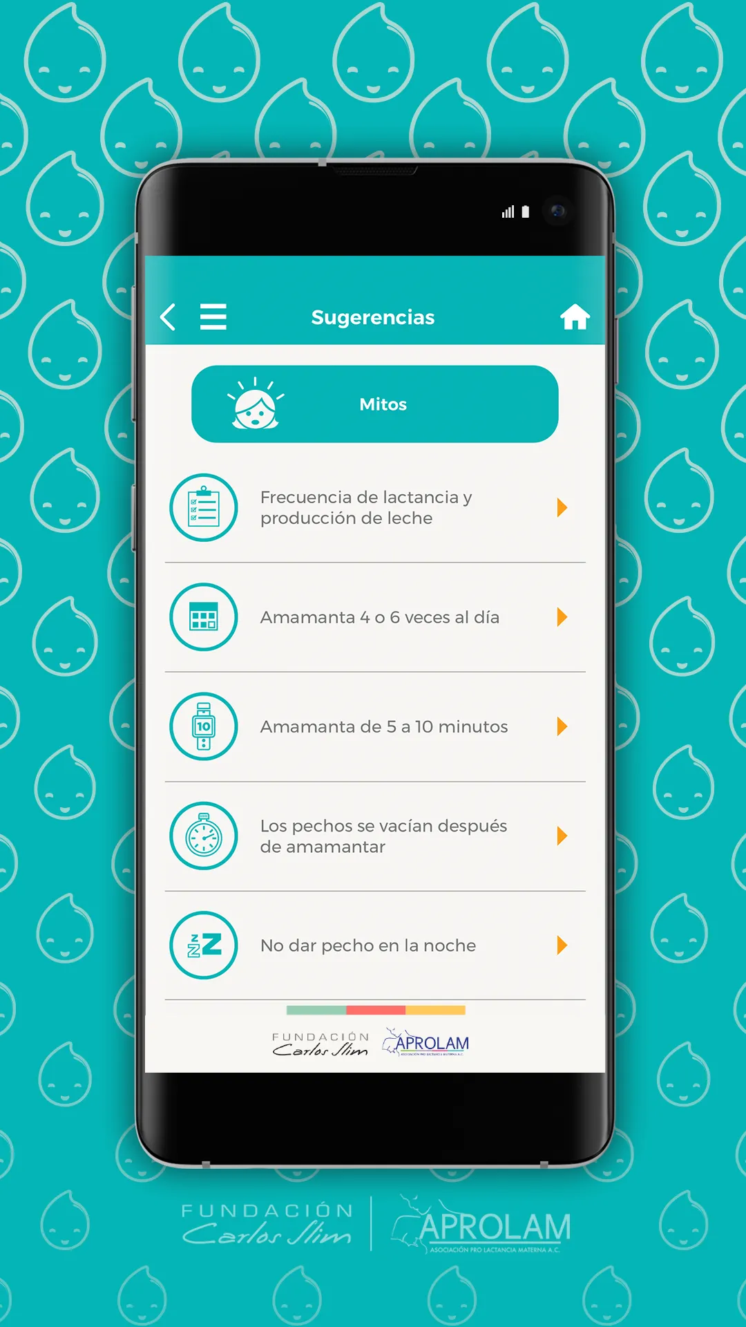 Lactancia Materna APROLAM | Indus Appstore | Screenshot