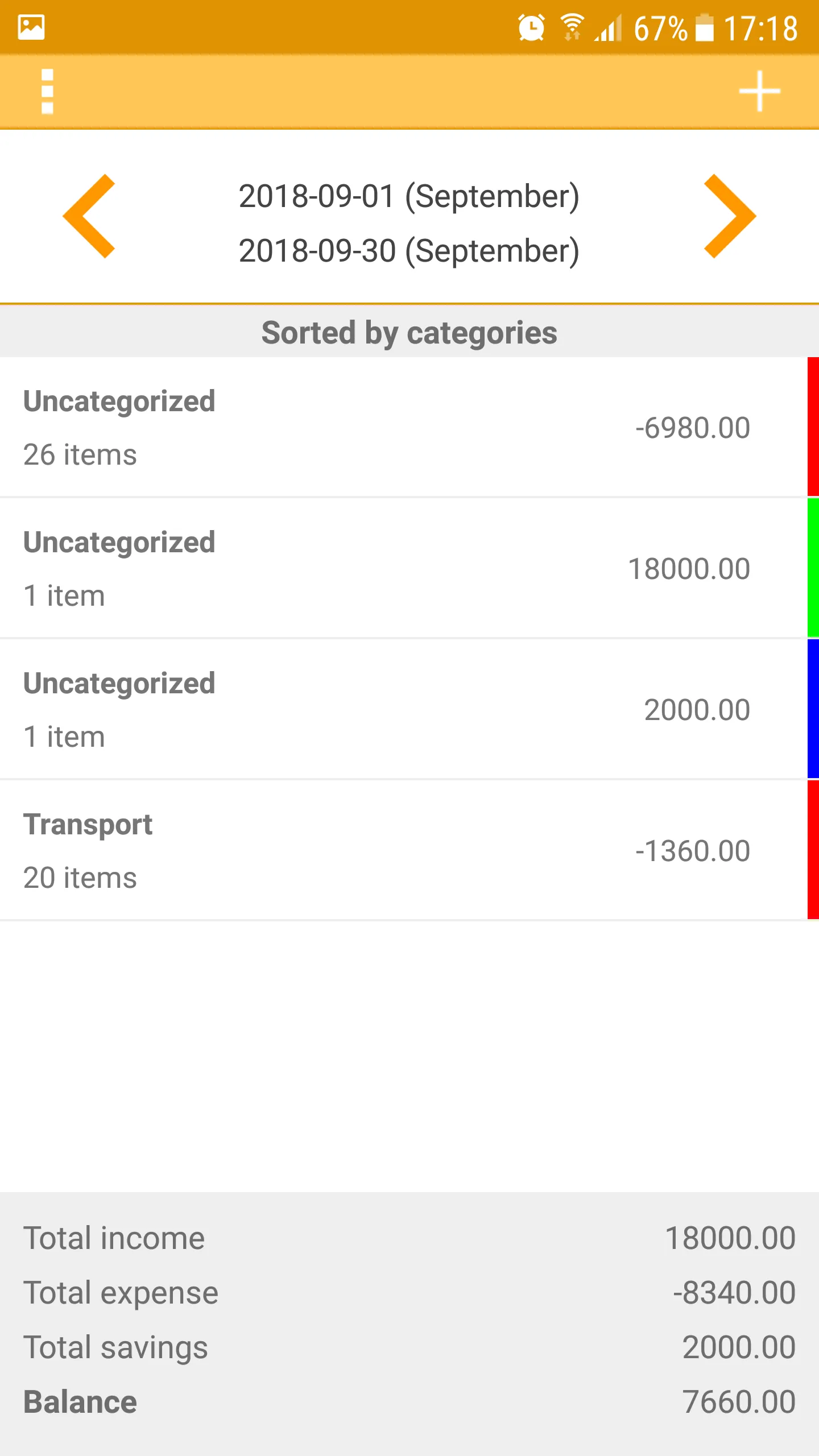 Simple Budget | Indus Appstore | Screenshot