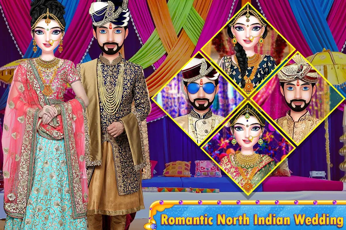 North Indian Wedding Dress Up | Indus Appstore | Screenshot