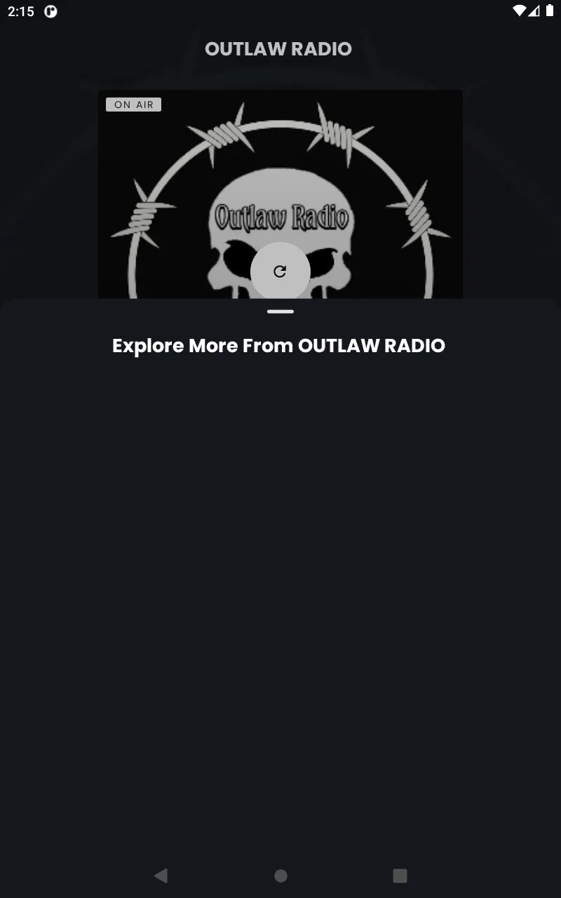 Outlaw Radio | Indus Appstore | Screenshot