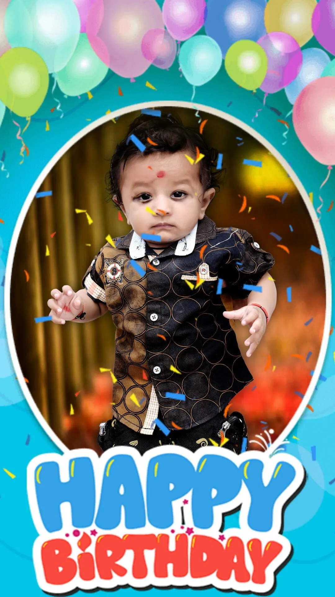 Birthday Photo Frame | Indus Appstore | Screenshot