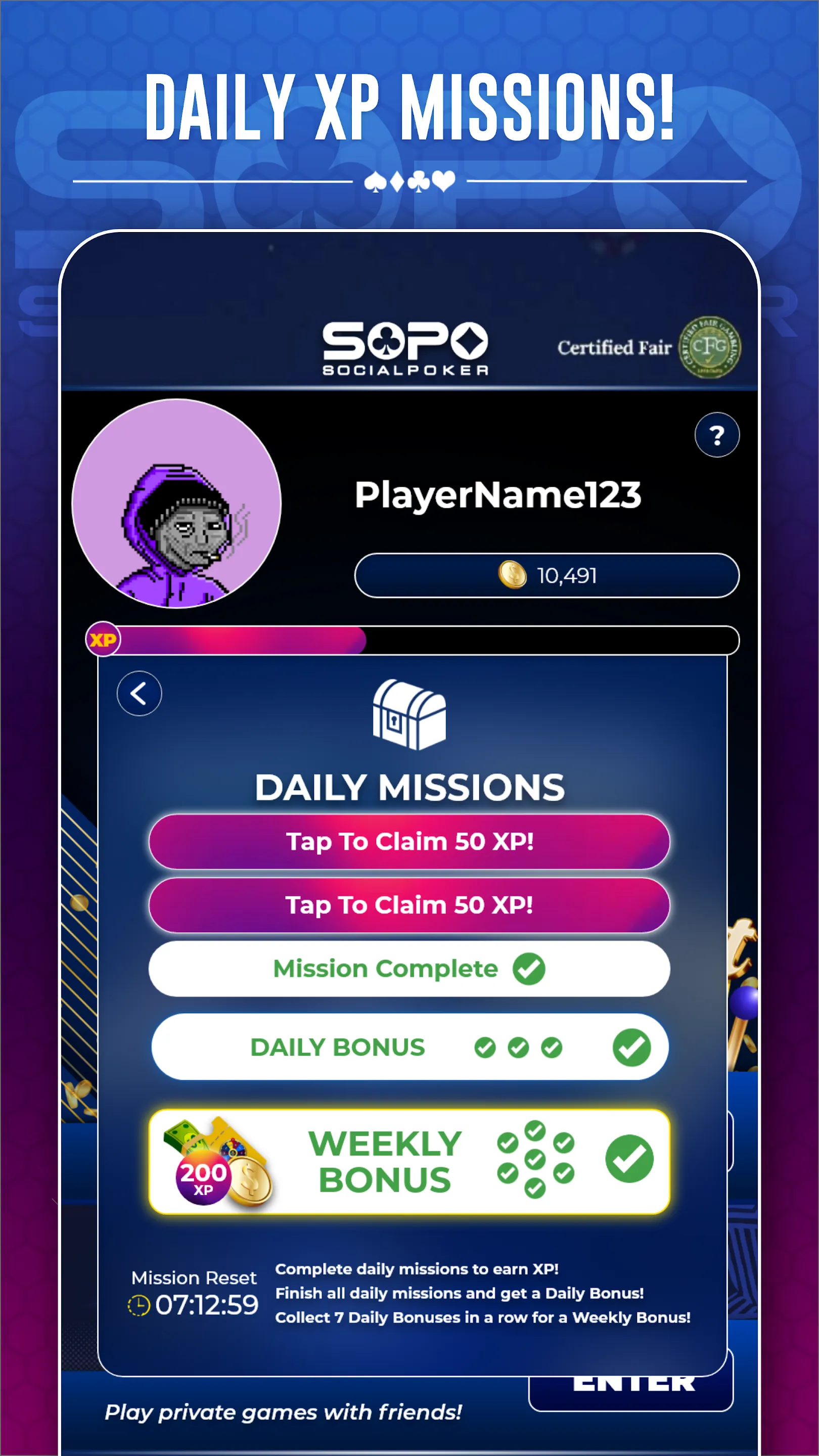 SoPo Poker - Social Poker | Indus Appstore | Screenshot