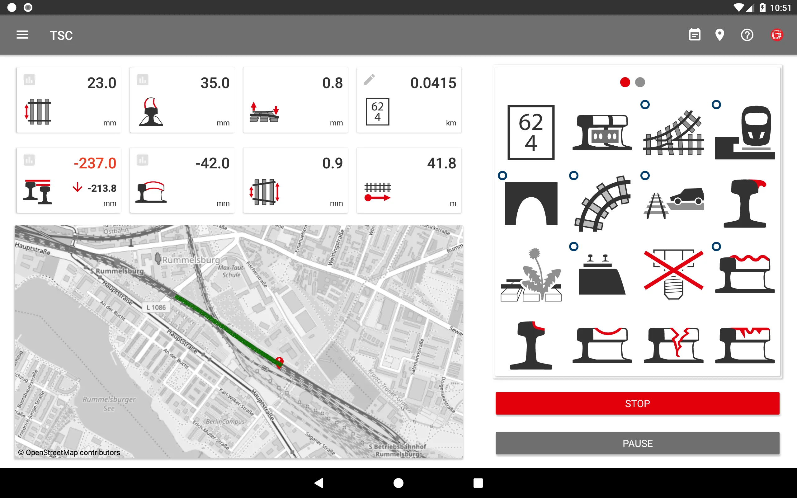 TRACKSCAN COMPACT | Indus Appstore | Screenshot