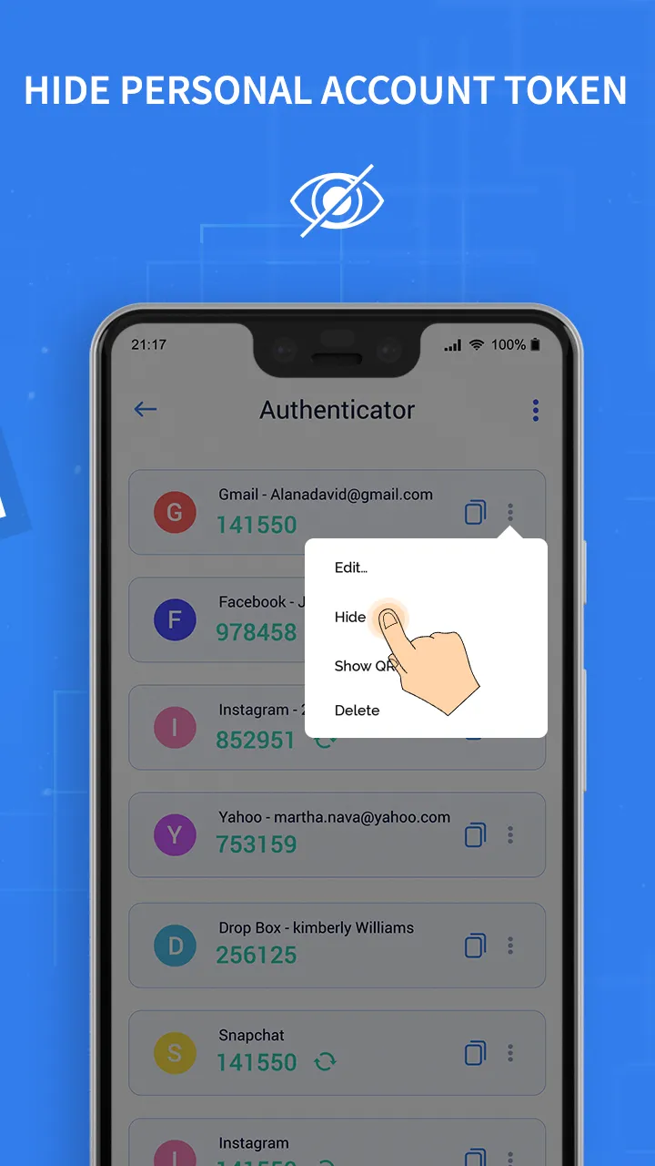 Authenticator App | Indus Appstore | Screenshot