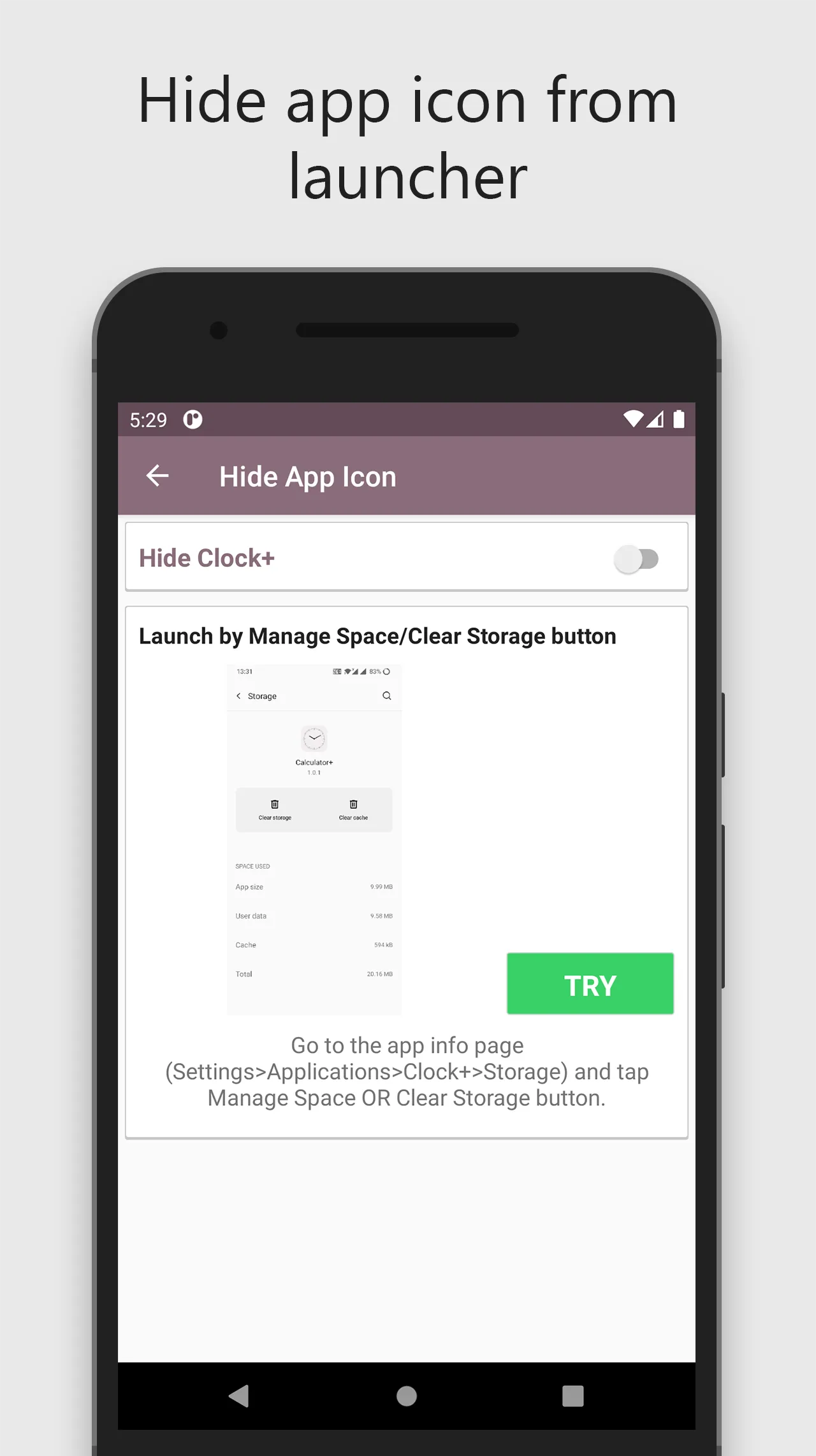 Clock Timer Vault | Indus Appstore | Screenshot