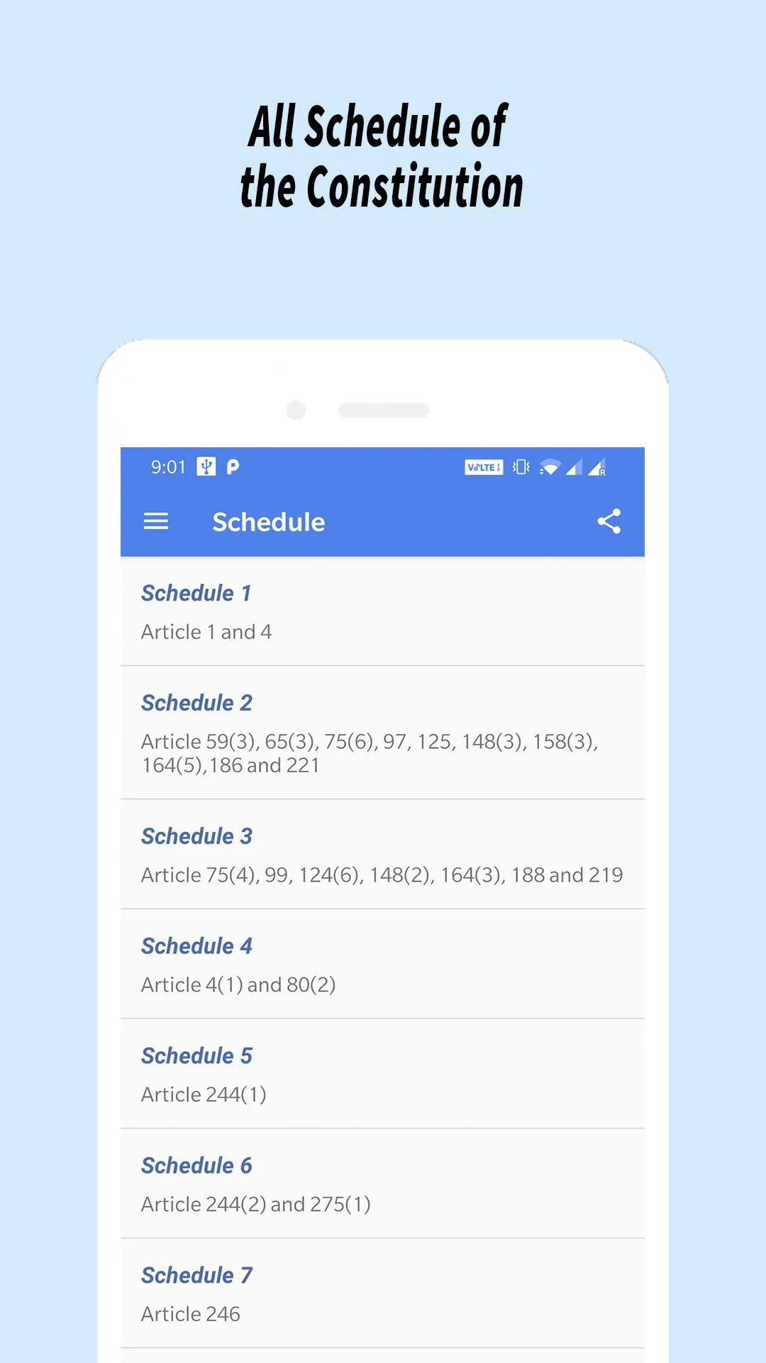 Constitution India bare act | Indus Appstore | Screenshot
