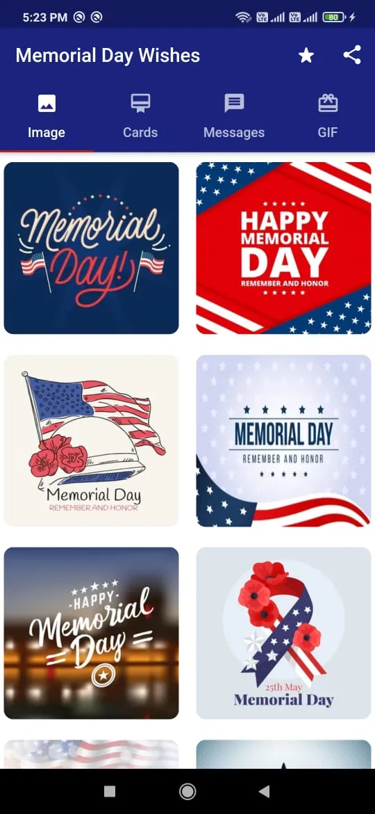 Memorial Day Wishes | Indus Appstore | Screenshot