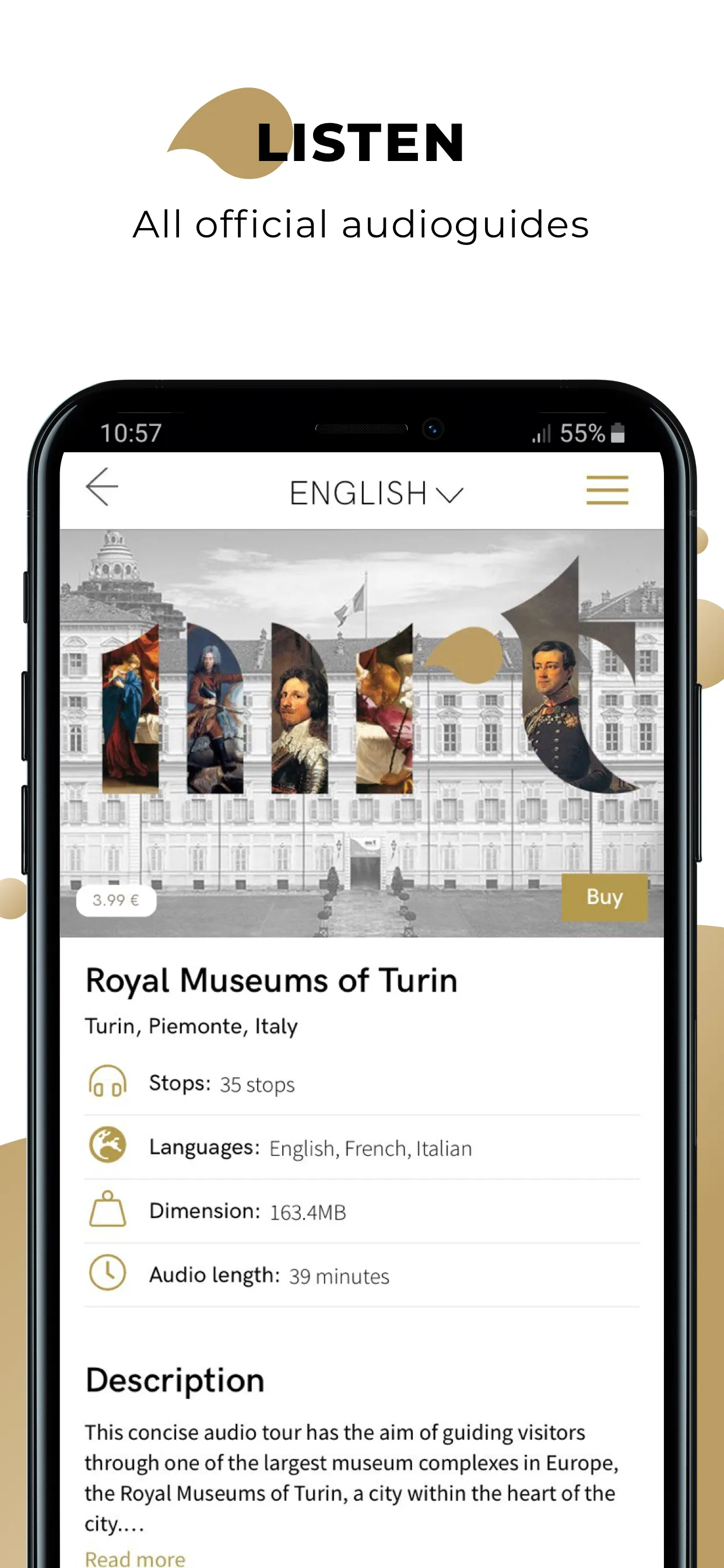 Musei Reali Torino | Indus Appstore | Screenshot