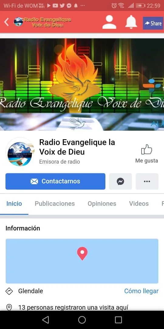 Radio Evangelique Voix de Dieu | Indus Appstore | Screenshot