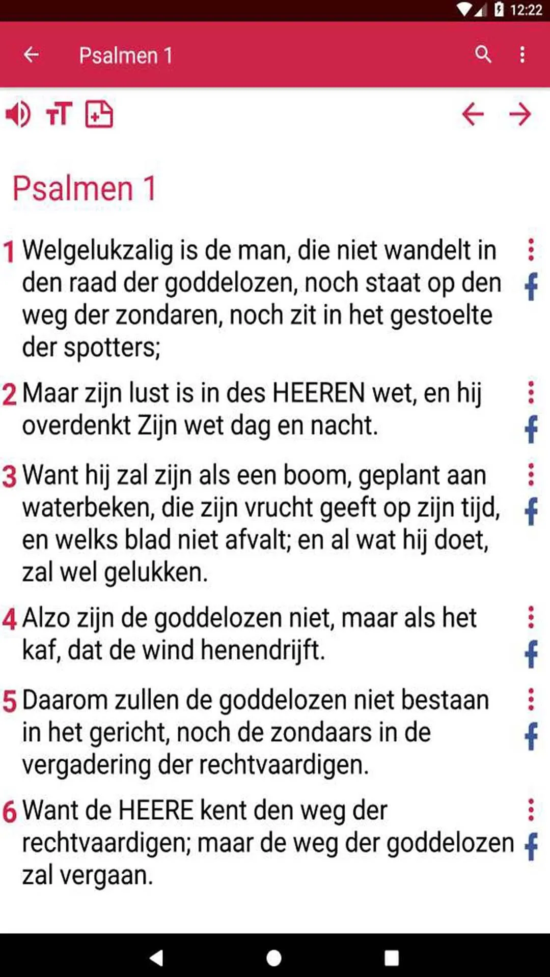 Bible in Dutch | Indus Appstore | Screenshot