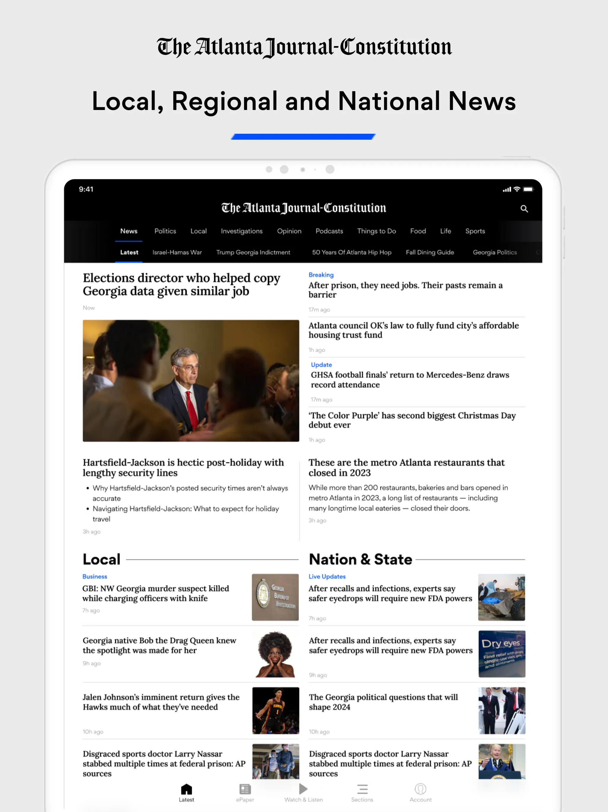 AJC News | Indus Appstore | Screenshot