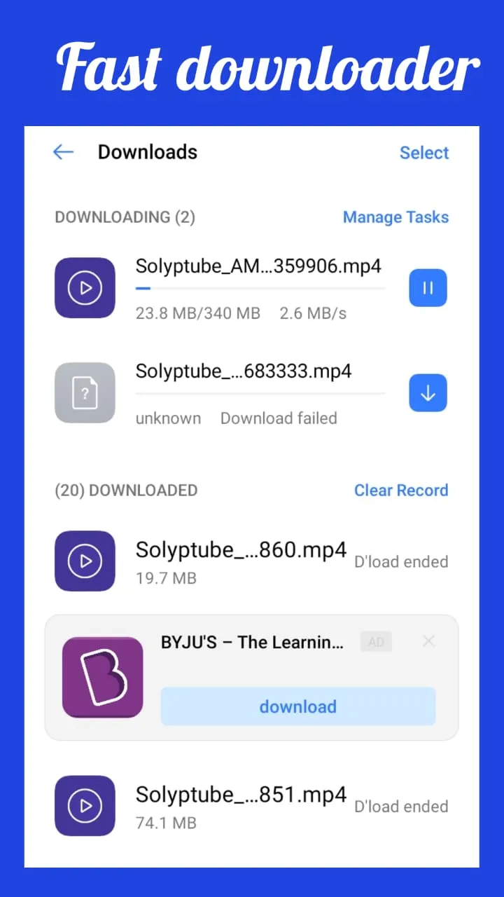 SolypTube - Video Downloader | Indus Appstore | Screenshot