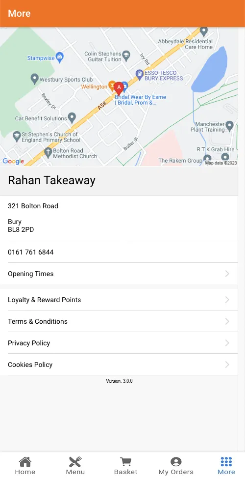 Rahan Indian Takeaway | Indus Appstore | Screenshot