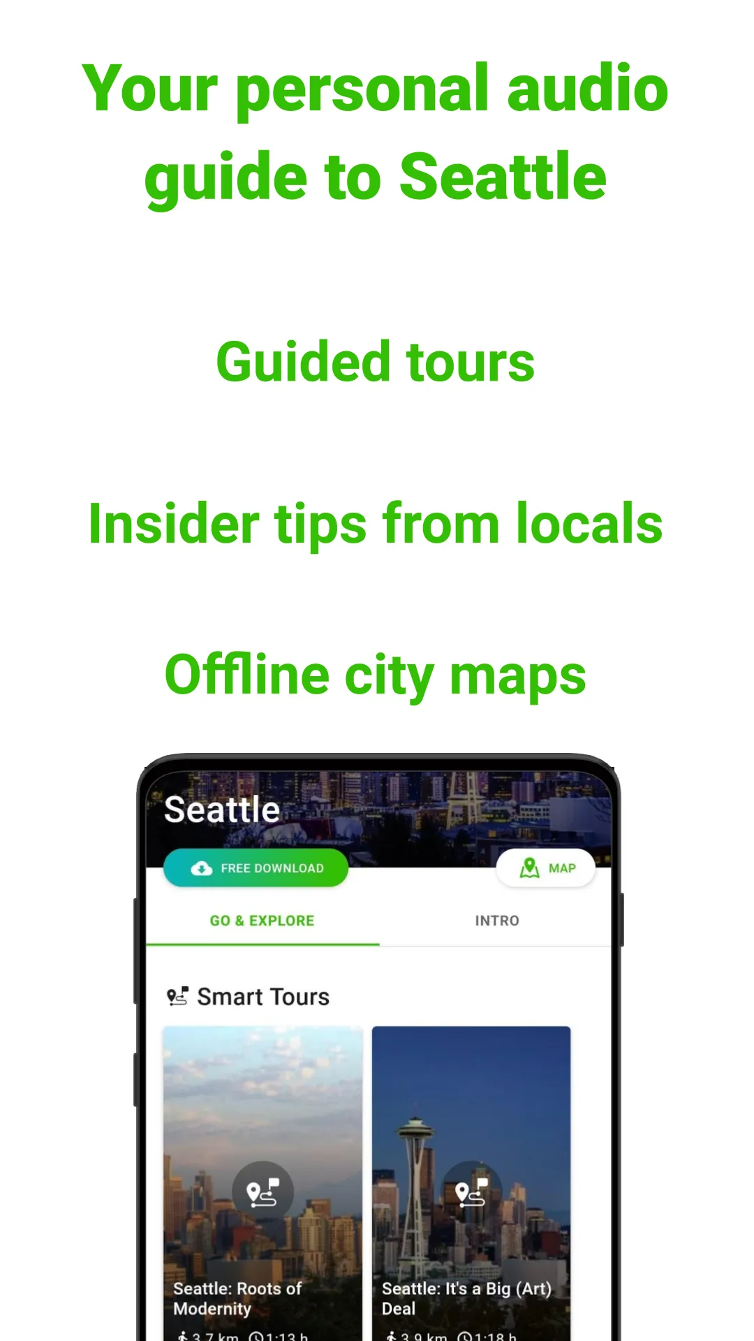 Seattle Tour Guide:SmartGuide | Indus Appstore | Screenshot