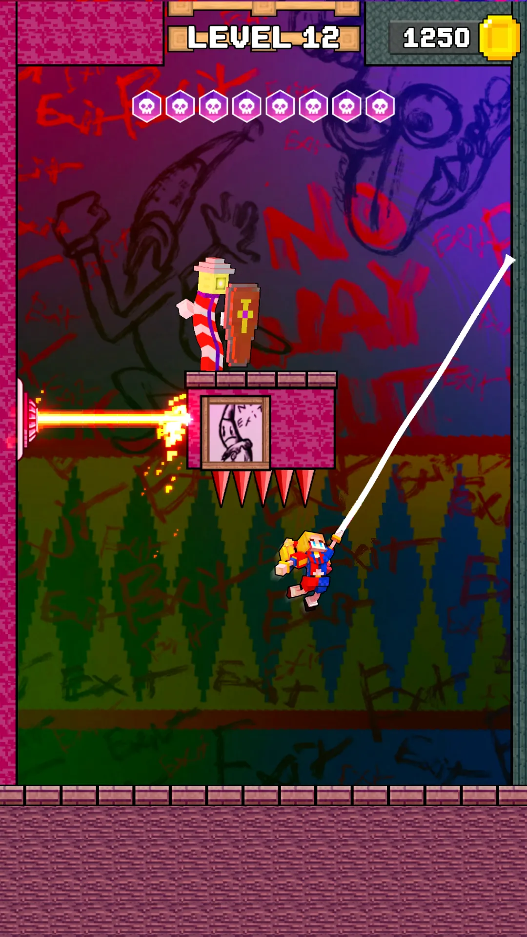 Rainbow Clown: Swing Monster | Indus Appstore | Screenshot