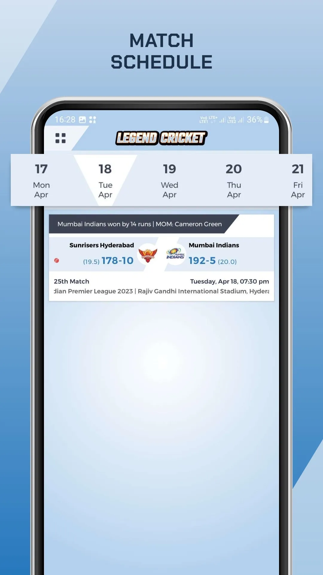 Legend Cricket Live Line | Indus Appstore | Screenshot