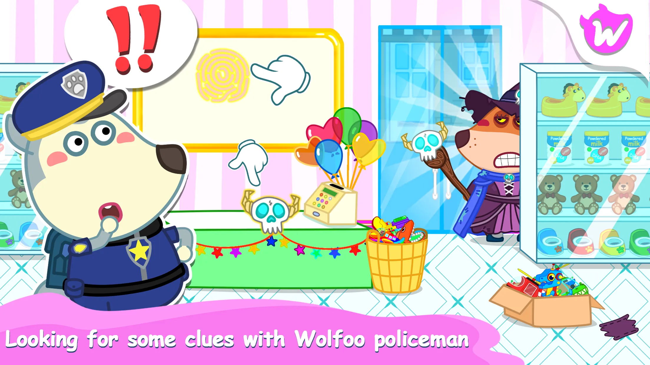 Wolfoo Police And Thief Game | Indus Appstore | Screenshot