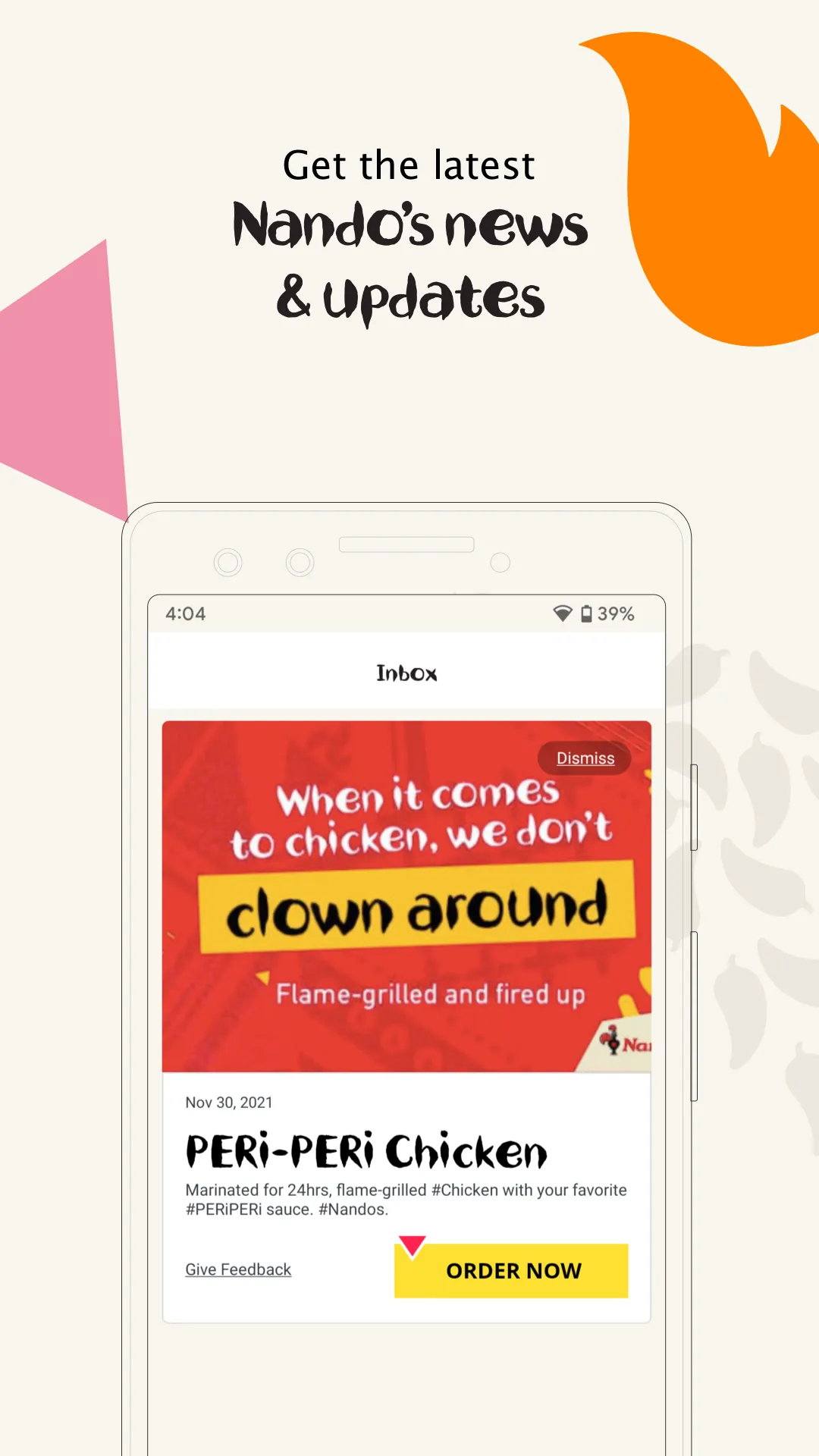 Nando's North America | Indus Appstore | Screenshot